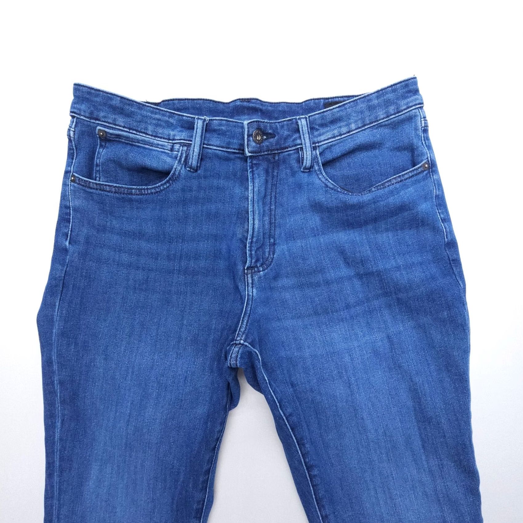 Bonobos Bonobos Jeans Slim Denim Dark Wash 5-Pocket 35x30 Mens Blue Size US 35 - 5 Thumbnail