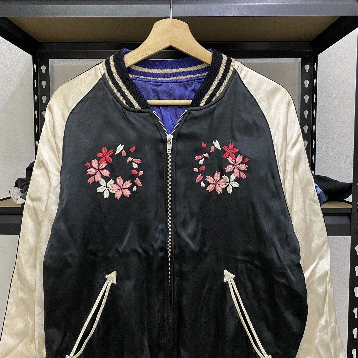 Vintage Sukajan Souvenir Jacket Japanese Brand Embroidery❗️ Size US M / EU 48-50 / 2 - 2 Thumbnail