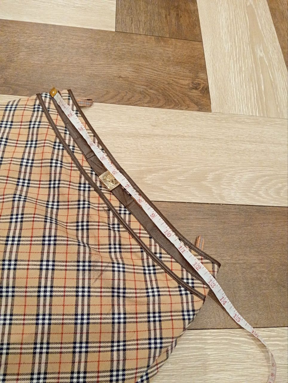 Burberry BURBERRY BLUE LABEL NOVA CHECK STRETCH SKIRT Size 25" / US 0 / IT 36 - 11 Thumbnail