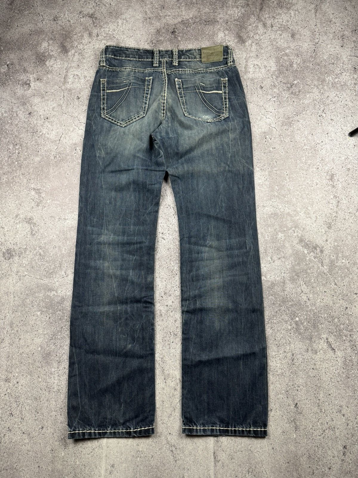 Japanese Brand × Seditionaries × Vintage Japanesse Brand Distressed Punk Style Denim Jeans Size US 30 / EU 46 - 4 Thumbnail