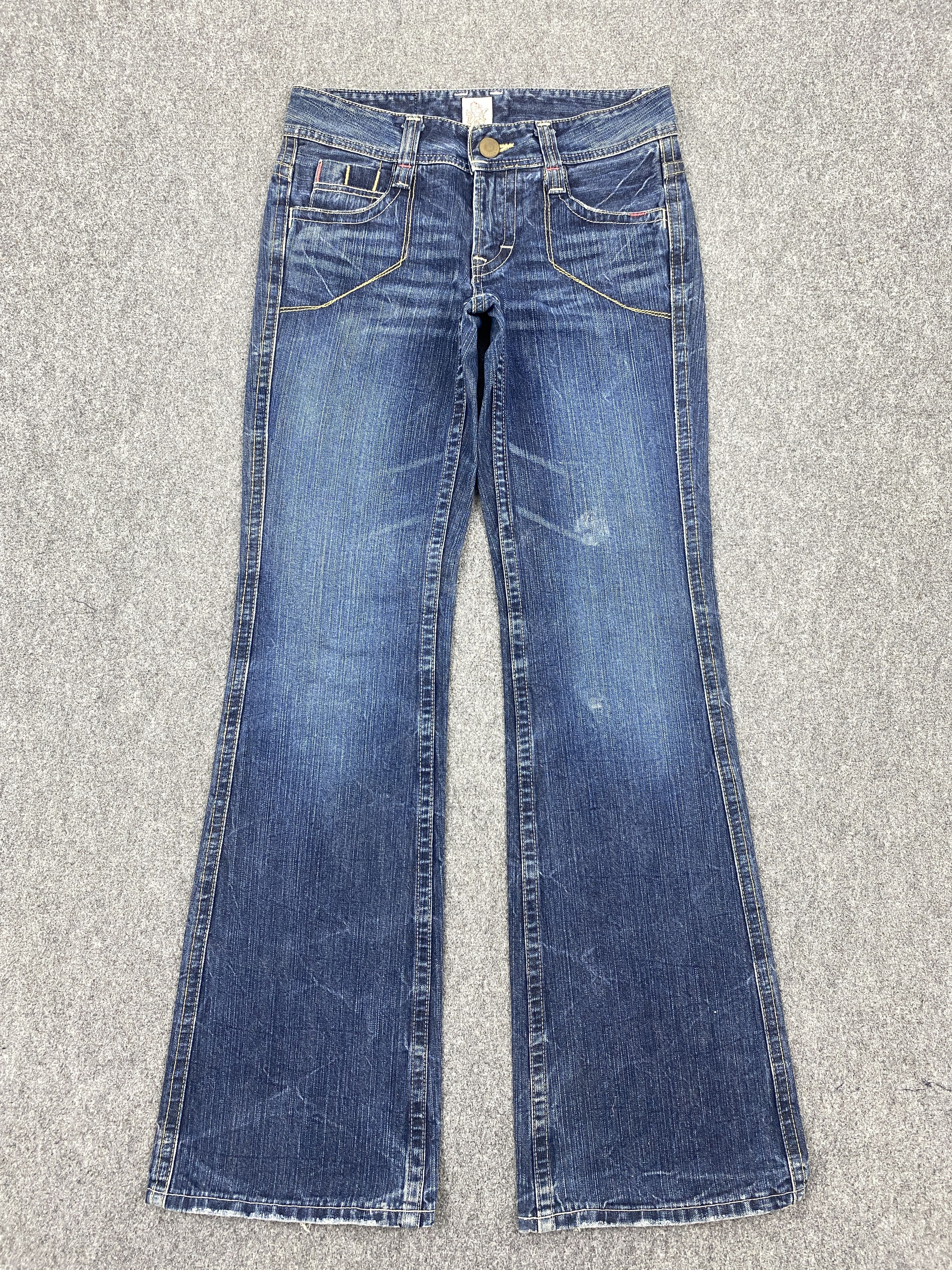 If Six Was Nine Vintage Japanese Brand Flared Bootcut Jeans DP2818 Size US 28 / EU 44 - 1 Thumbnail