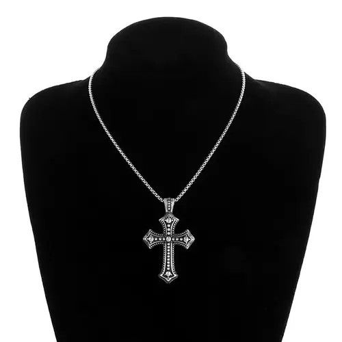 Jewelry Komura x Honda Cross Gothic Punk Rock Style Chain Necklace Size ONE SIZE - 1 Thumbnail