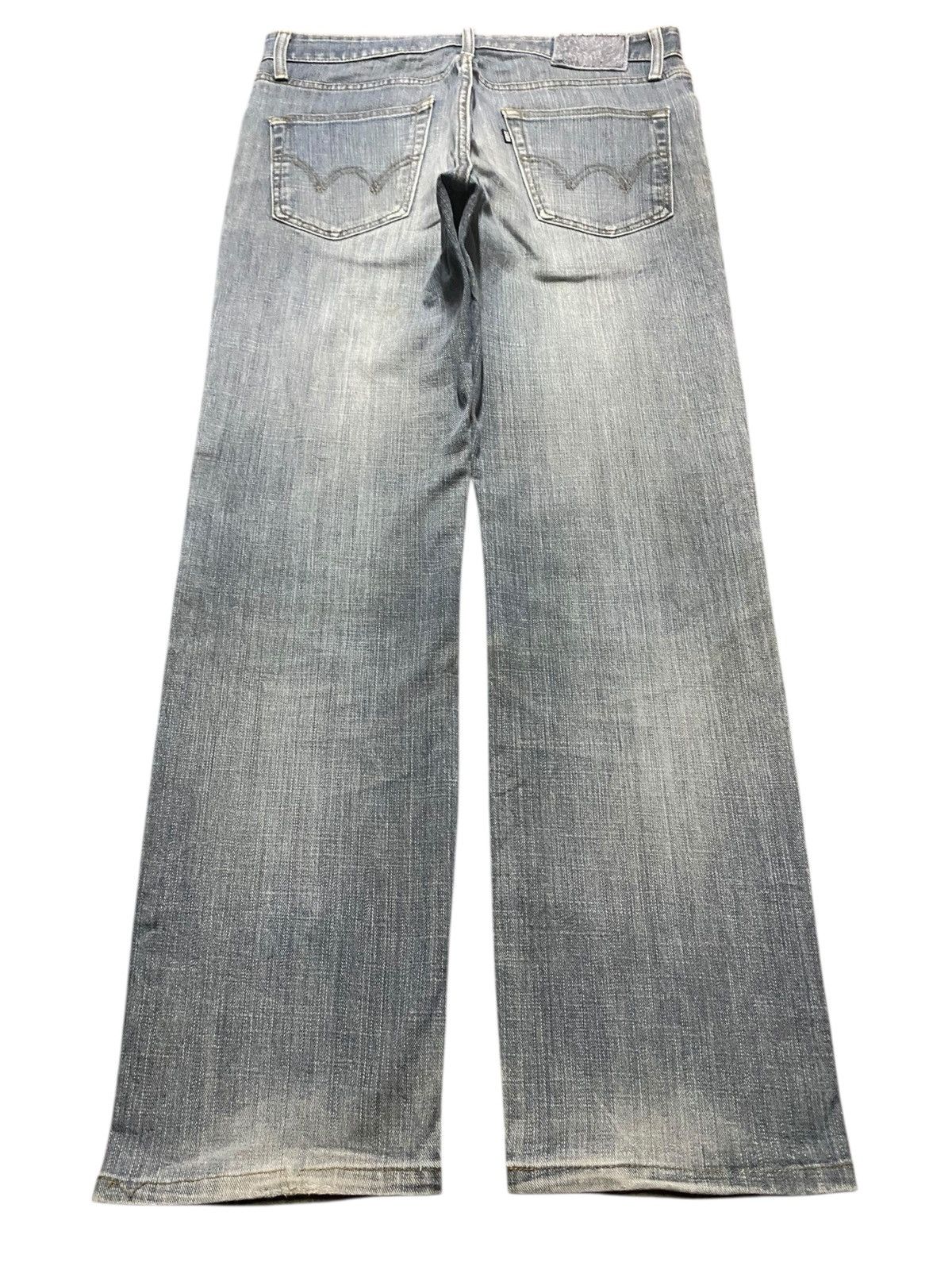 Edwin Vintage Japanese Brand Edwin F503 Faded Distressed Jeans Size US 34 / EU 50 - 2 Thumbnail