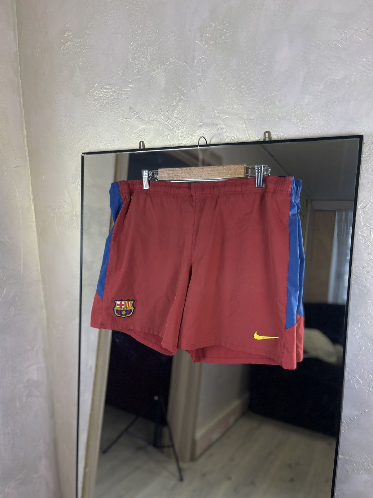Nike Nike FC Barcelona Dri-FIT Tech Training Pro Shorts Size US 34 / EU 50 - 1 Thumbnail