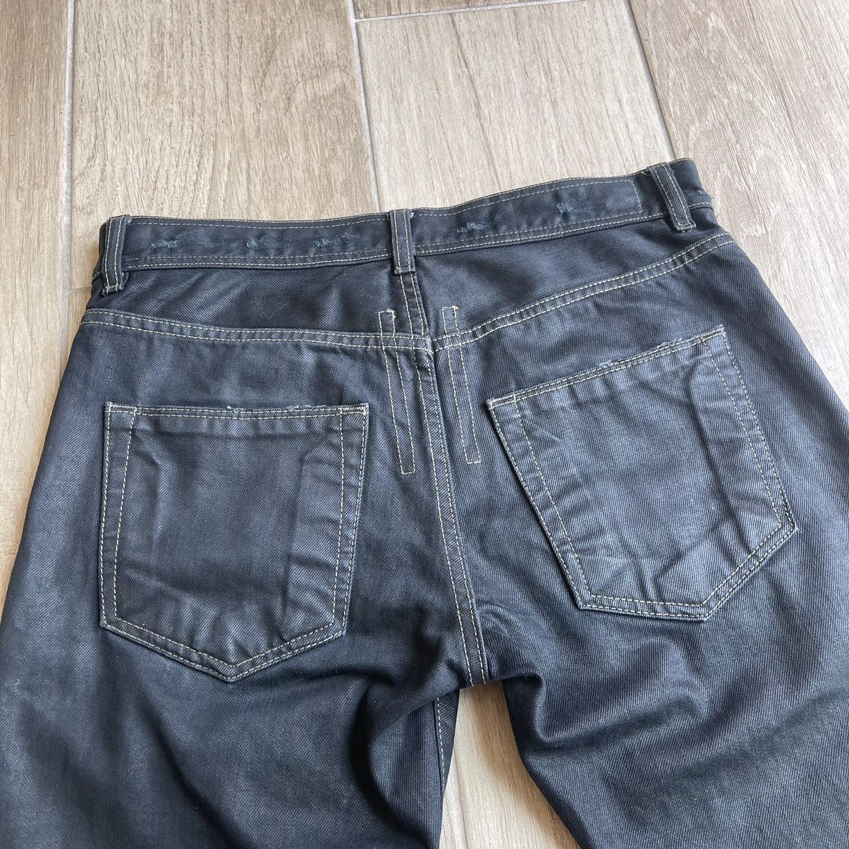 Rick Owens Drkshdw Triple Black Light Wax Denim Jeans Size US 30 / EU 46 - 4 Thumbnail