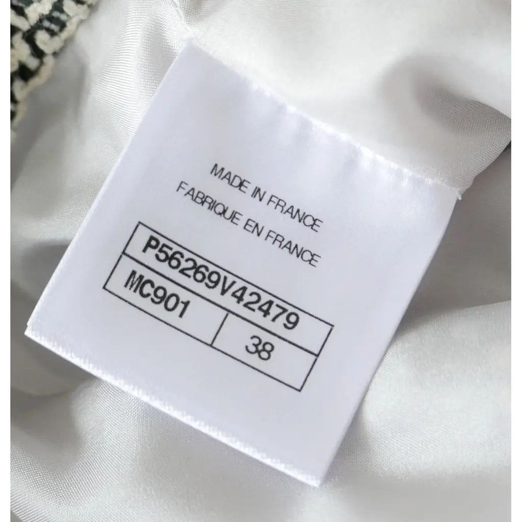 Chanel Chanel Spring 2017 Fantasy Tweed Zip & Velcro Detail Skirt Size 27" / US 4 / IT 40 - 10 Thumbnail
