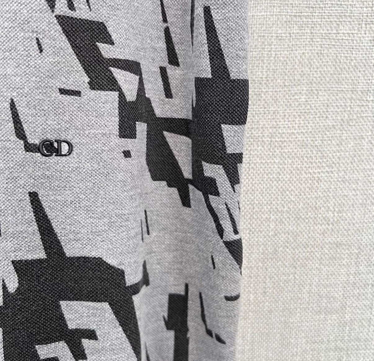 Dior Dior Geometric Pattern Polo Shirt Size US S / EU 44-46 / 1 - 4 Thumbnail