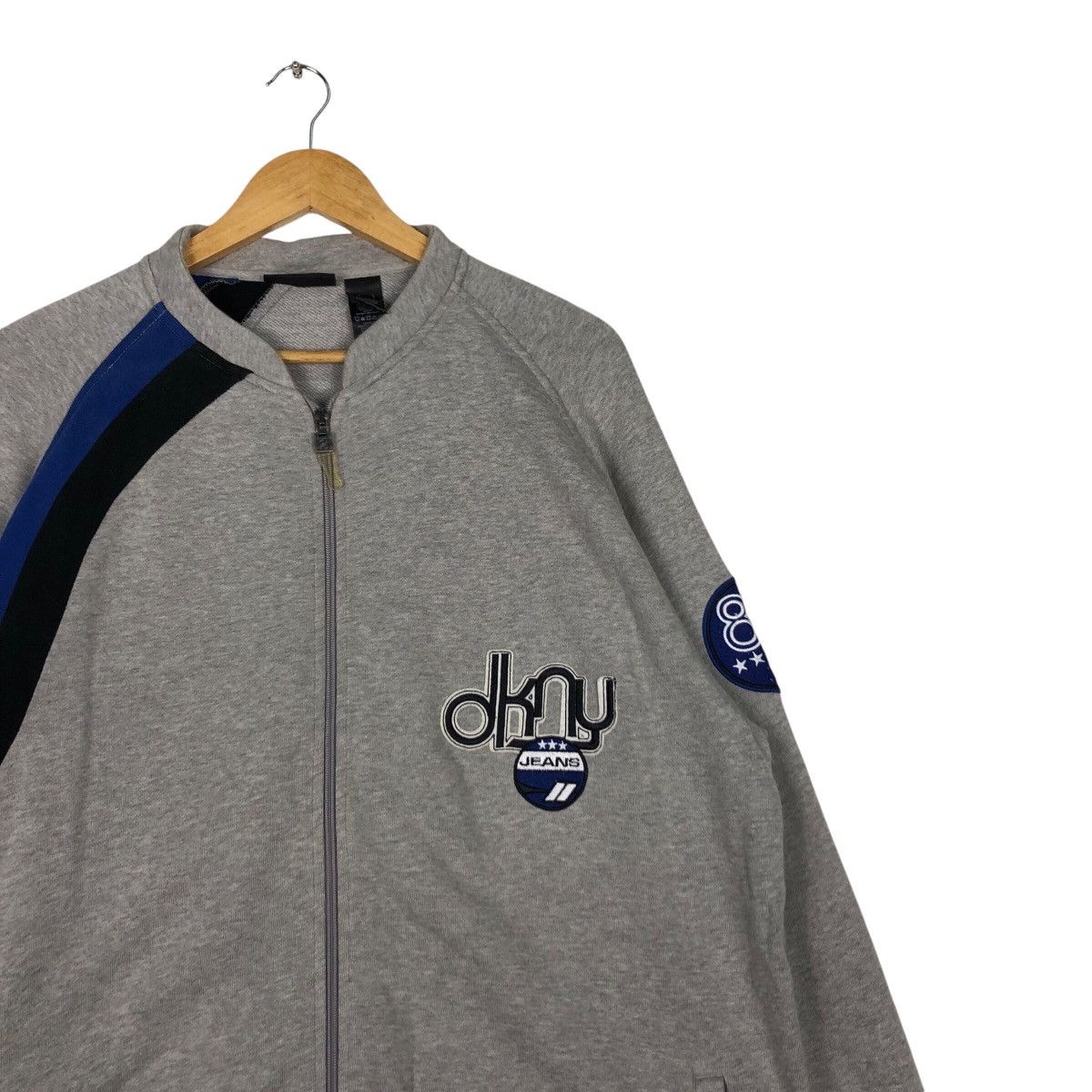 DKNY × Vintage Vintage DKNY Sweater Light Jacket 90s Collection Size US L / EU 52-54 / 3 - 5 Thumbnail