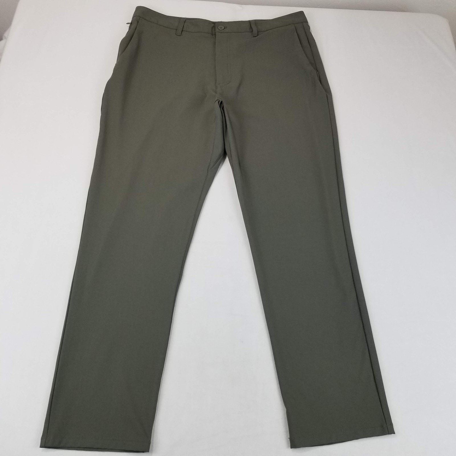 Other SKYR Pants Mens 36x30 Green Tricot Dynasty Slim Stretch Golf Size US 36 / EU 52 - 11 Thumbnail