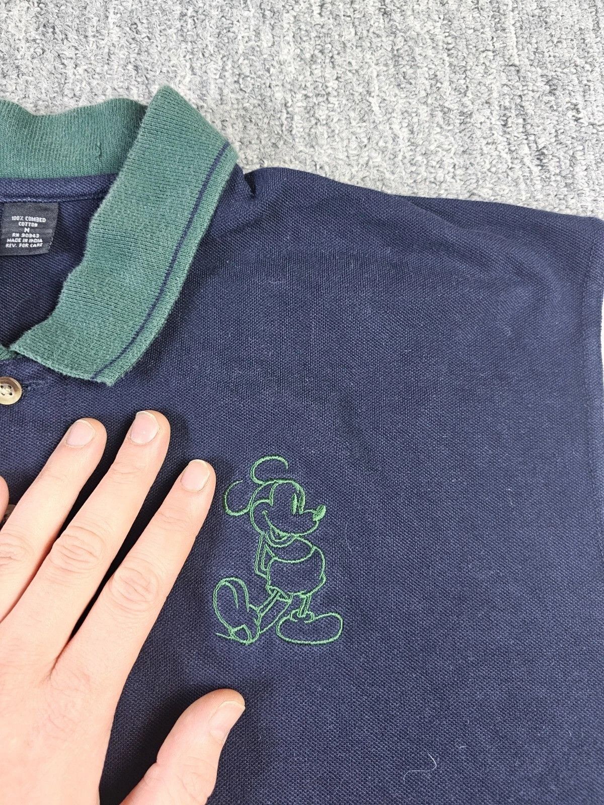 Other Disney Mickey Mouse 90s Rugby Polo Colorblock Embroidered M Size US M / EU 48-50 / 2 - 6 Thumbnail