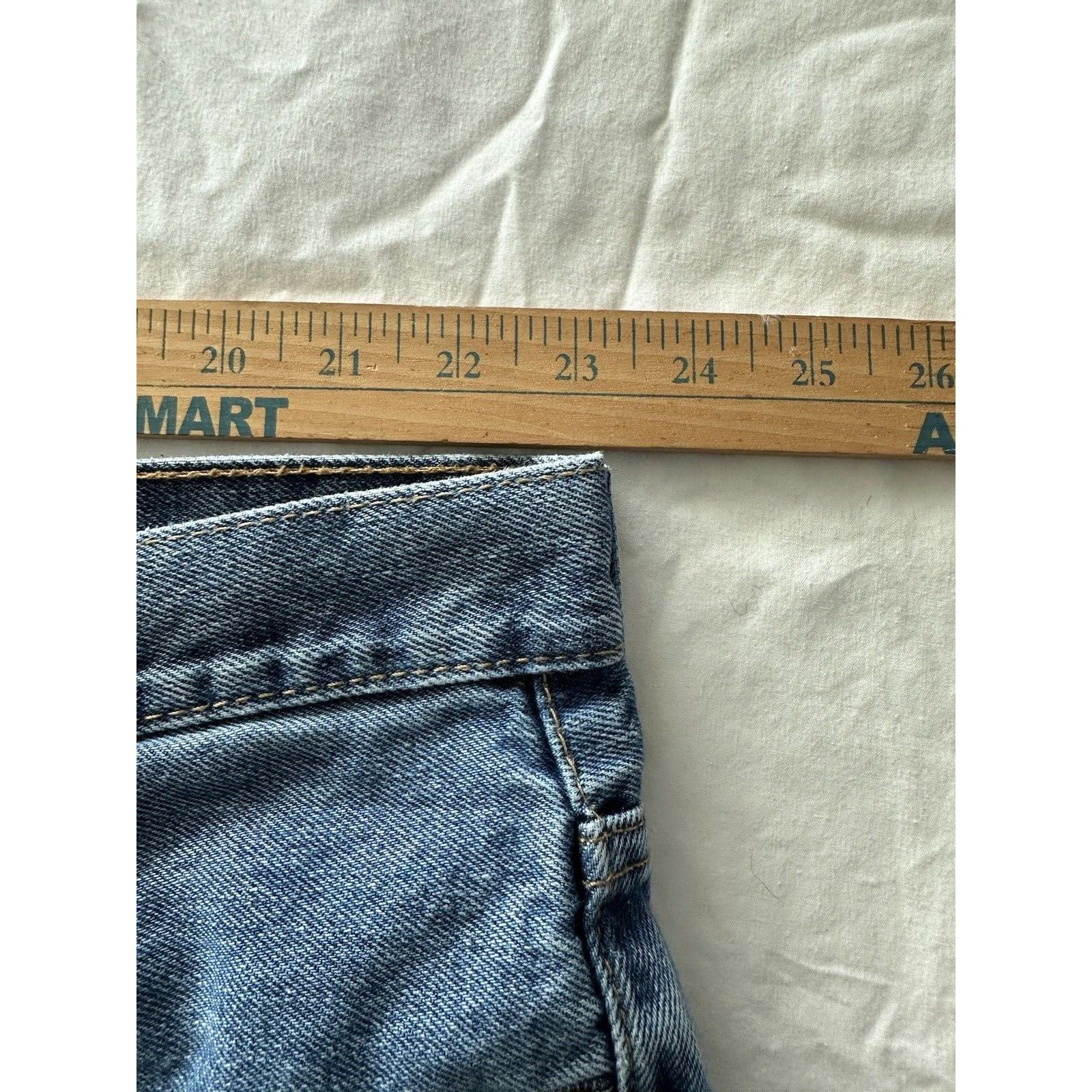 Levi's LEVIS 550 relaxed, 46x26 Medium Blue Wash,Cotton 2018 *CLEAN Size US 44 / EU 60 - 10 Thumbnail
