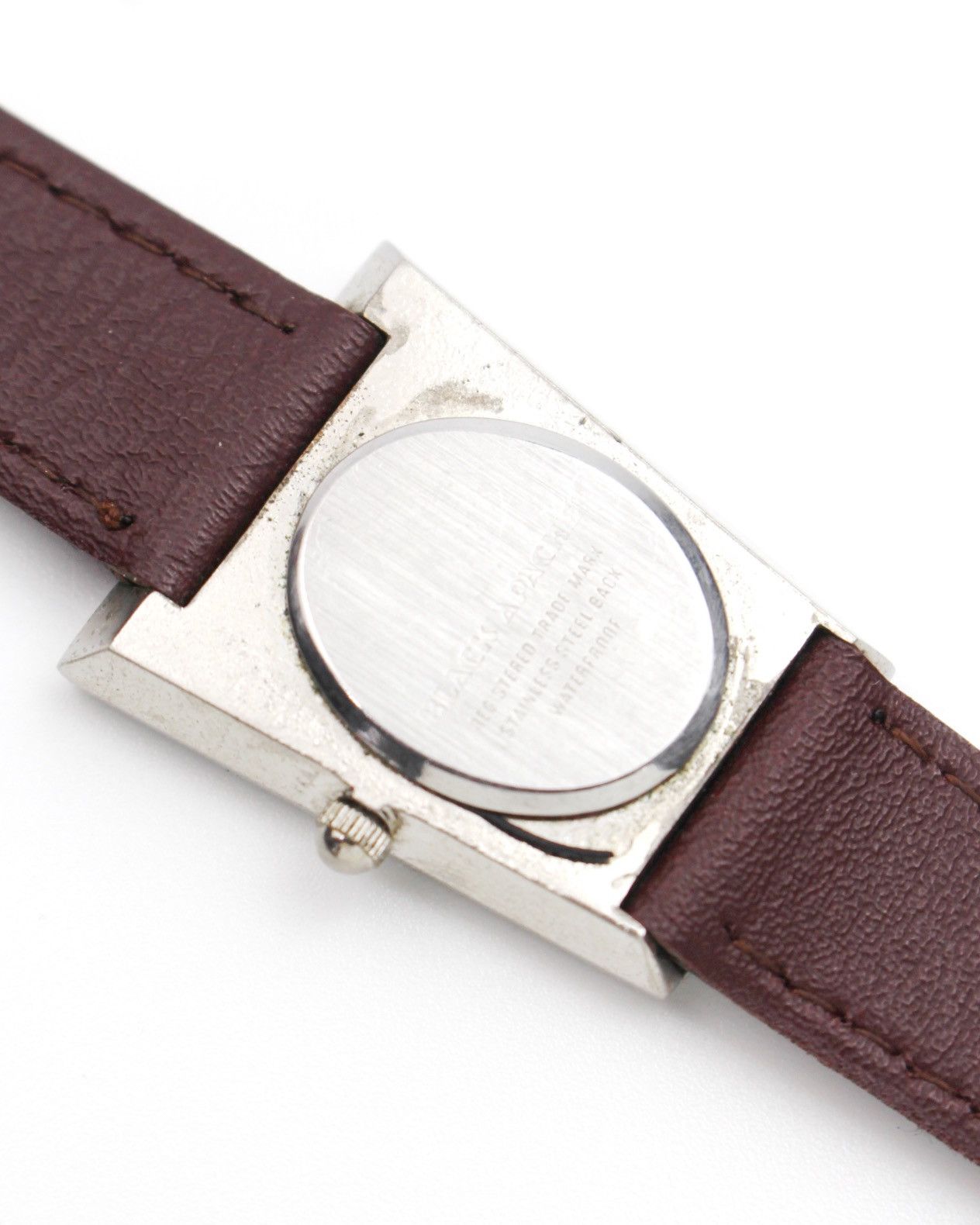 Vintage 1990S BLACK APACHE ORNATE FRAME OVAL WESTERN LEATHER WATCH Size ONE SIZE - 6 Thumbnail