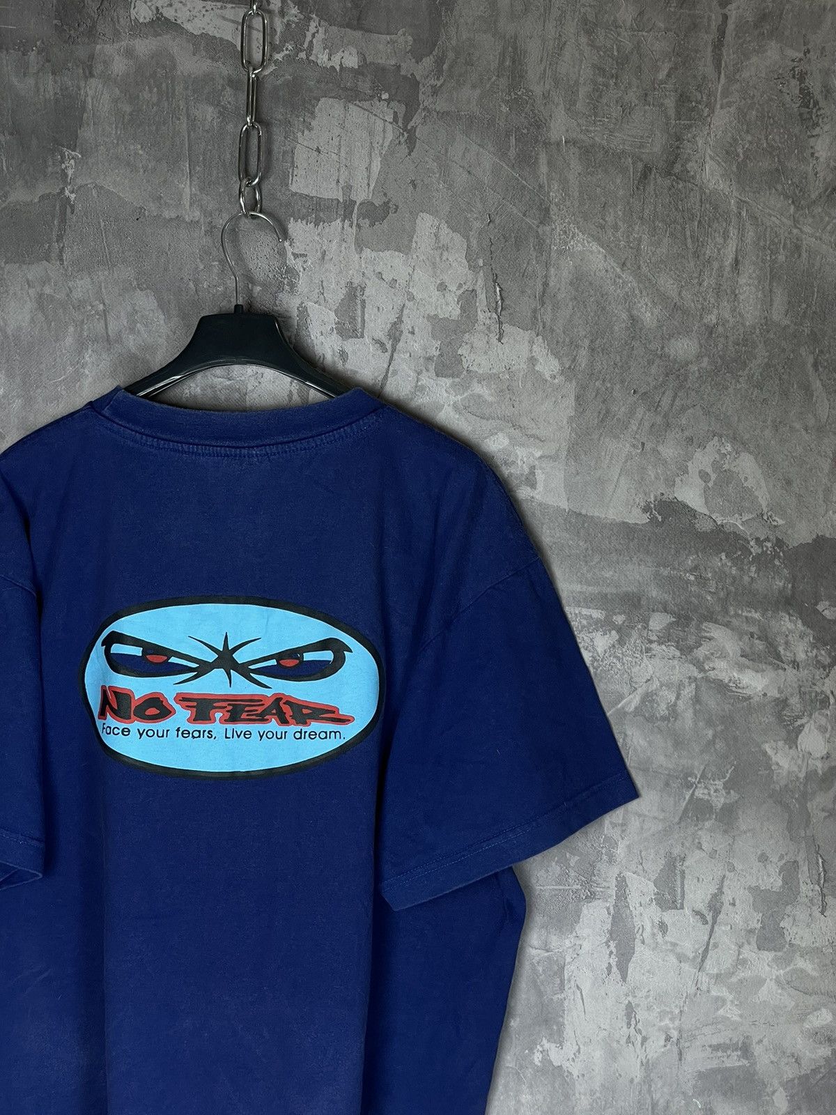 No Fear × Vintage No Fear USA vintage t-shirt rare Streetwear tee Size US M / EU 48-50 / 2 - 9 Thumbnail