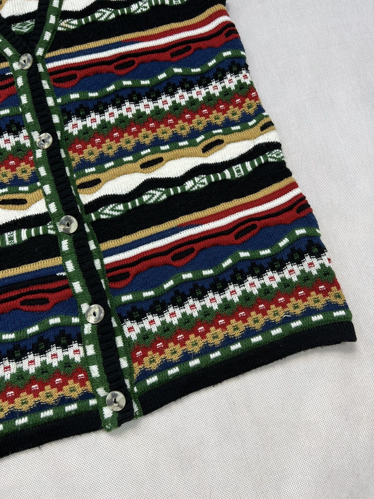 Lacoste Sweater Lacoste patterns vintage style coogi Size US M / EU 48-50 / 2 - 2 Thumbnail