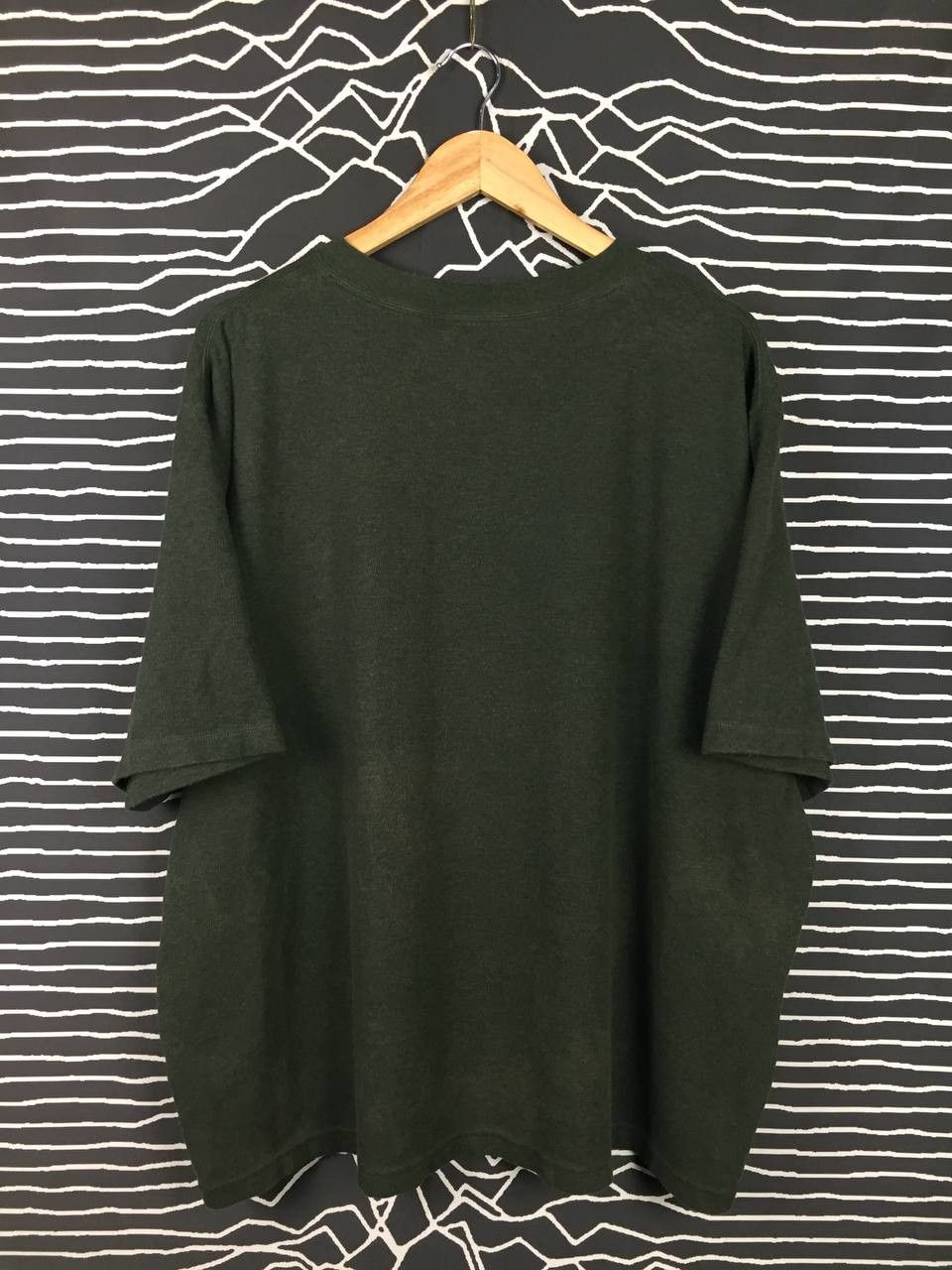 Japanese Brand × Uniqlo Uniqlo Dry Waffle Oversized Henley Neck Tee Size US XXL / EU 58 / 5 - 7 Thumbnail