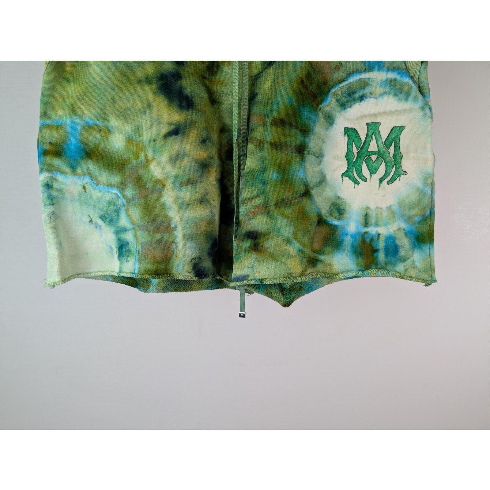 Amiri o1rshd1 Tie Dye MA Sweatshort Shorts in Multicolor L Size US 34 / EU 50 - 4 Thumbnail