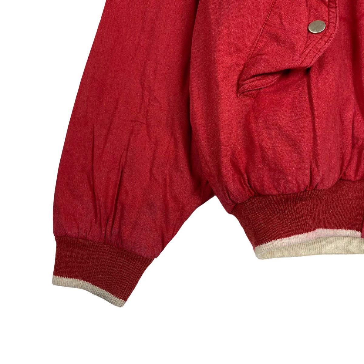 Japanese Brand EXPRESSLY MEN'S RALLY COMPANY BIG LOGO BOMBER JACKET Size US M / EU 48-50 / 2 - 11 Thumbnail