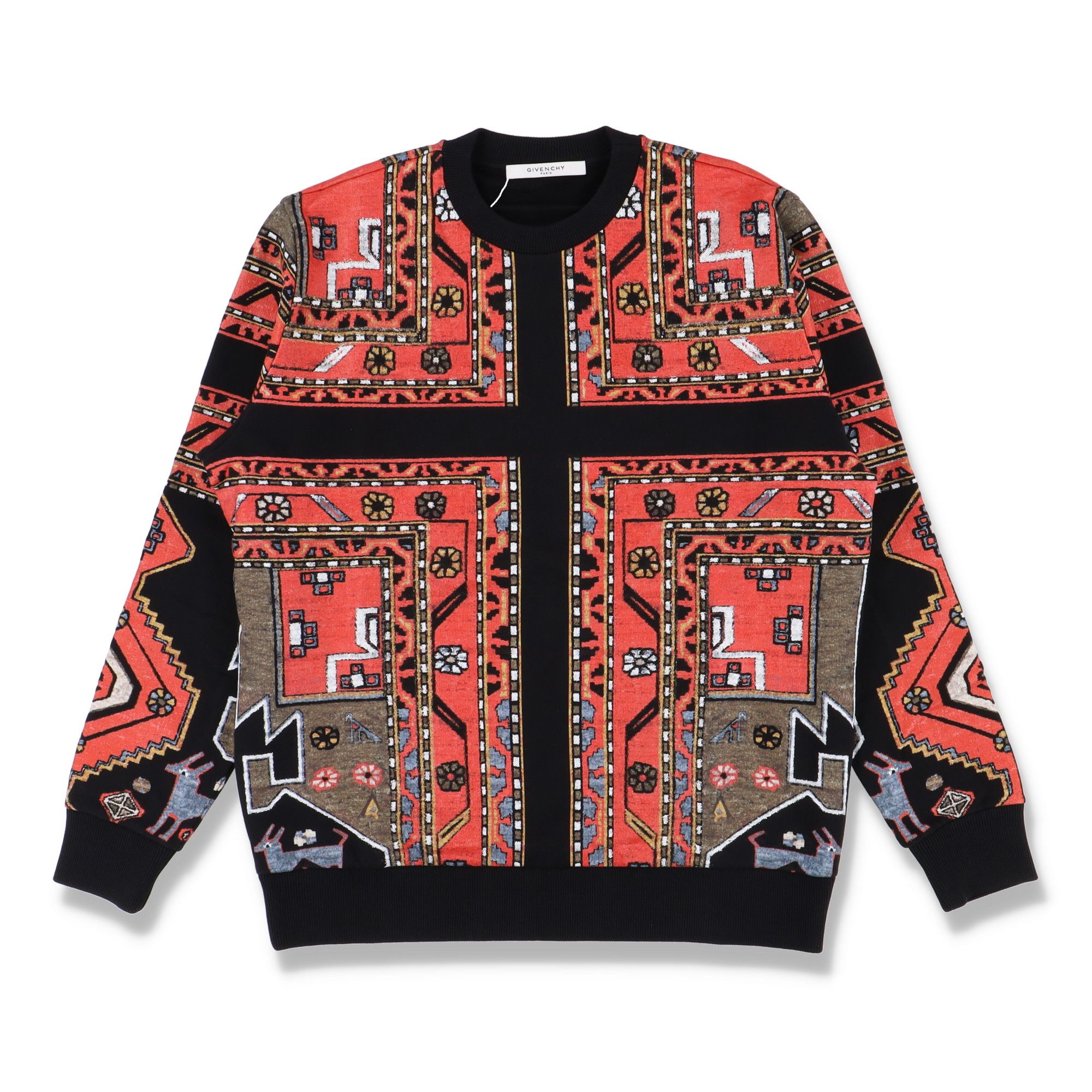 Givenchy Persian Cross Print Oversized Sweatshirt Size US M / EU 48-50 / 2 - 1 Thumbnail