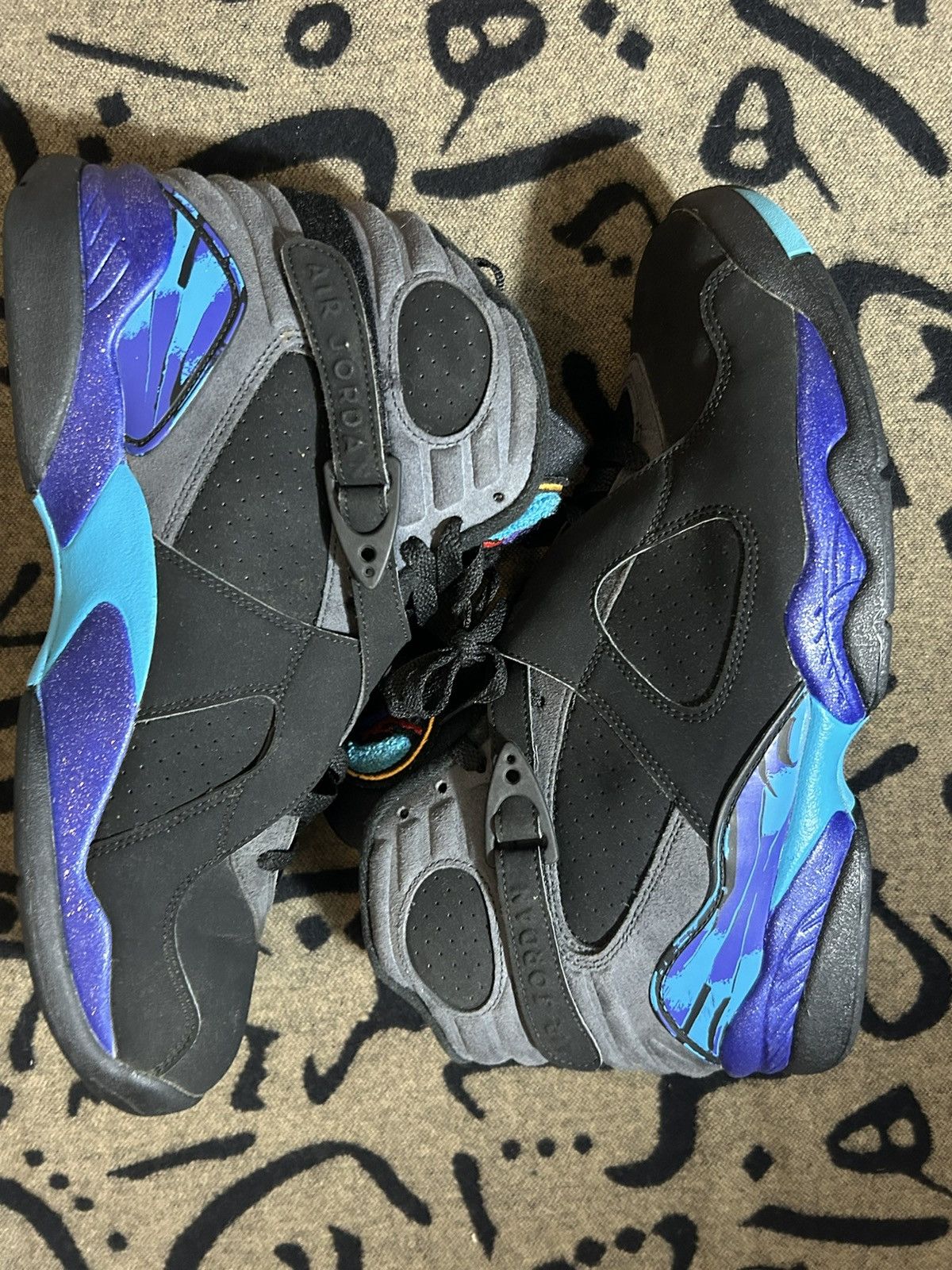 Jordan Brand × Nike 2015 Aqua Air Jordan Viii 8 Size US 11.5 / EU 44-45 - 1 Thumbnail