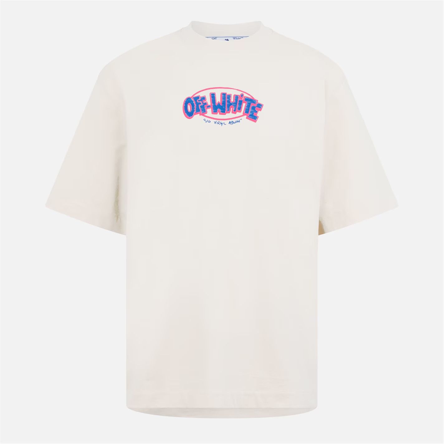 Off-White o1g2r1mq0226 Arrow Short-Sleeve T-Shirt In Ivory Size US XS / EU 42 / 0 - 1 Thumbnail