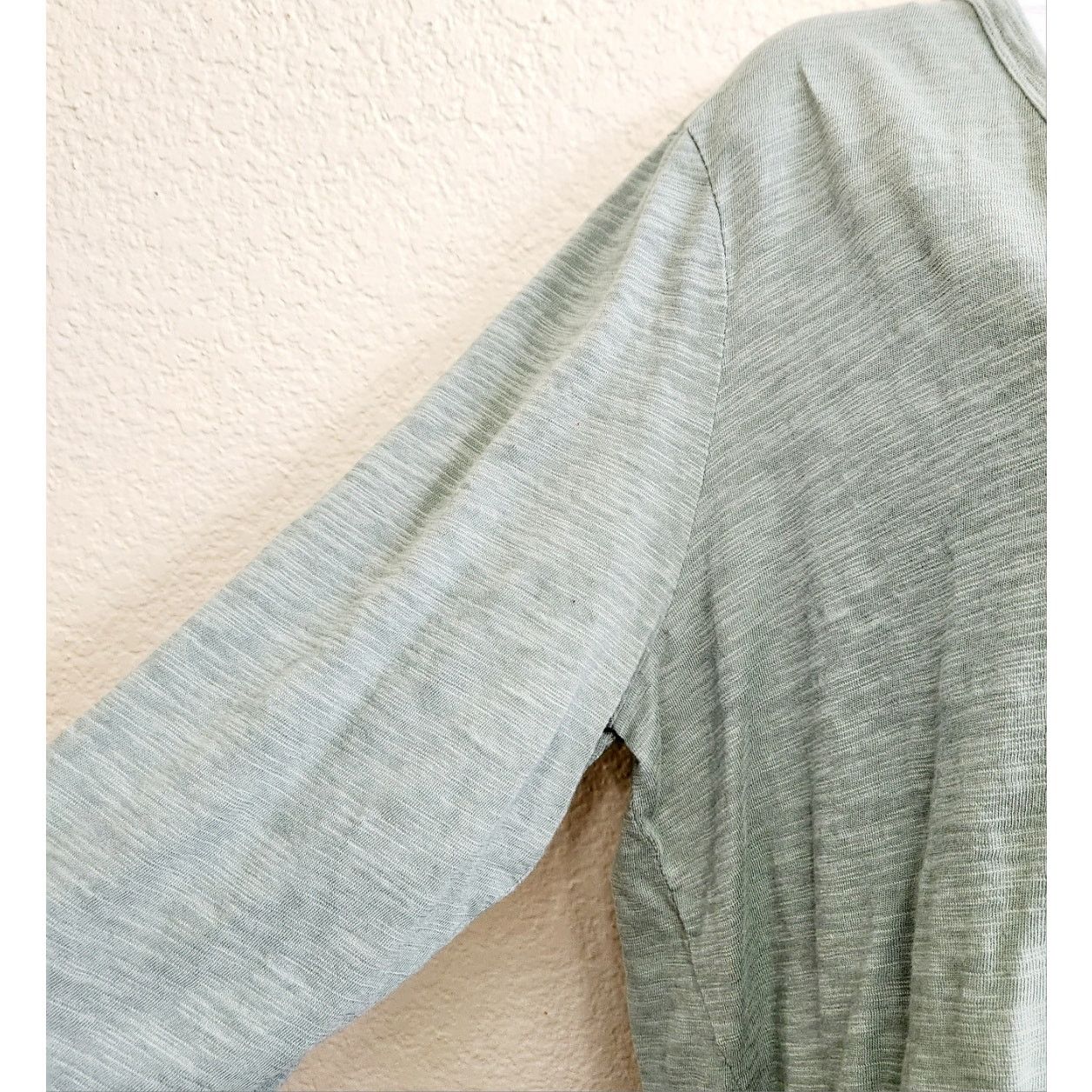 Other Chico's Green Heathered Ultimate Tee Top 3 XL Lightweight Size XL / US 12-14 / IT 48-50 - 2 Thumbnail