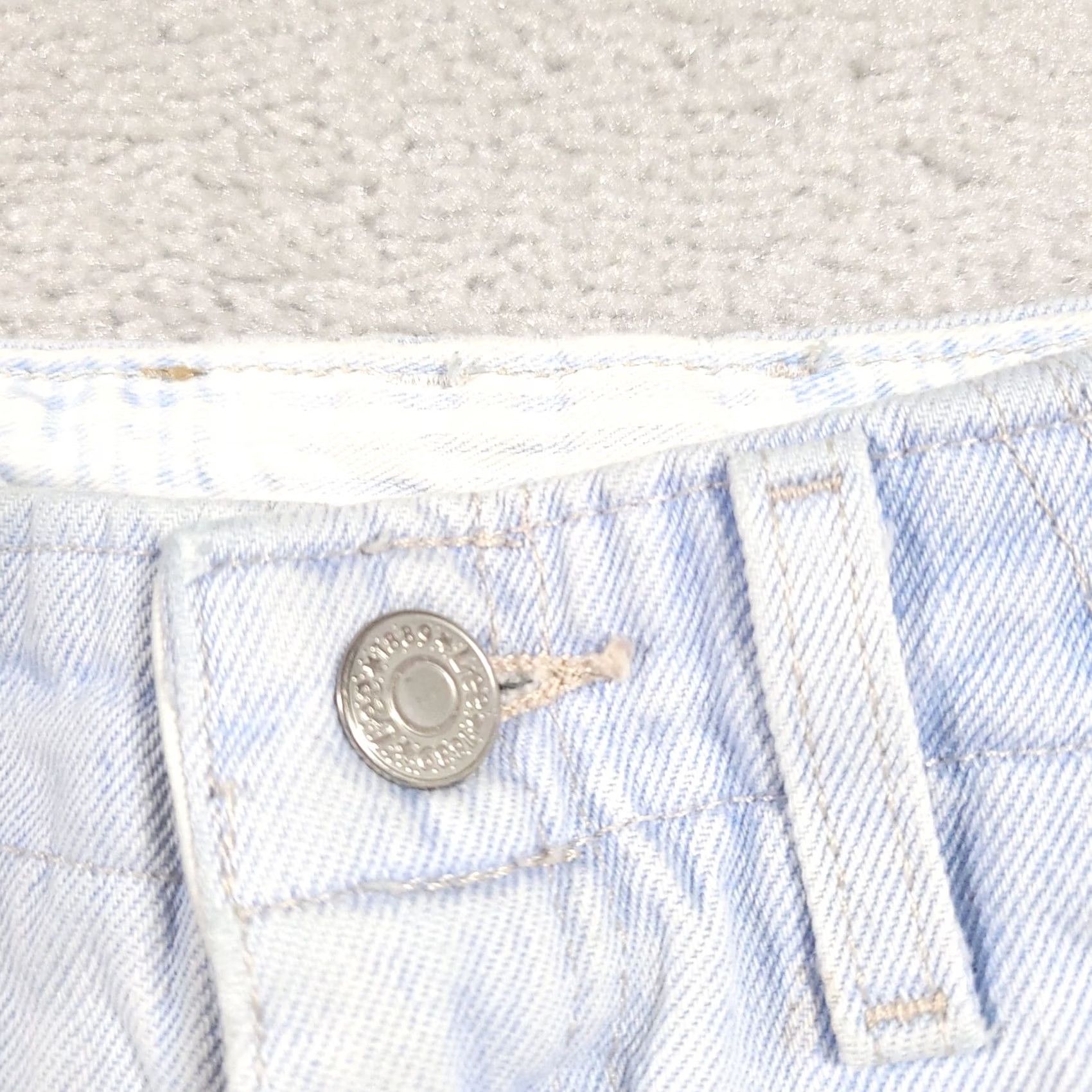 Lee VINTAGE Lee Jeans Womens 27 Blue Vtg Mom Elastic Waist High Rise Women 27x25 Crop Cowgirl Size 27" / US 4 / IT 40 - 5 Thumbnail