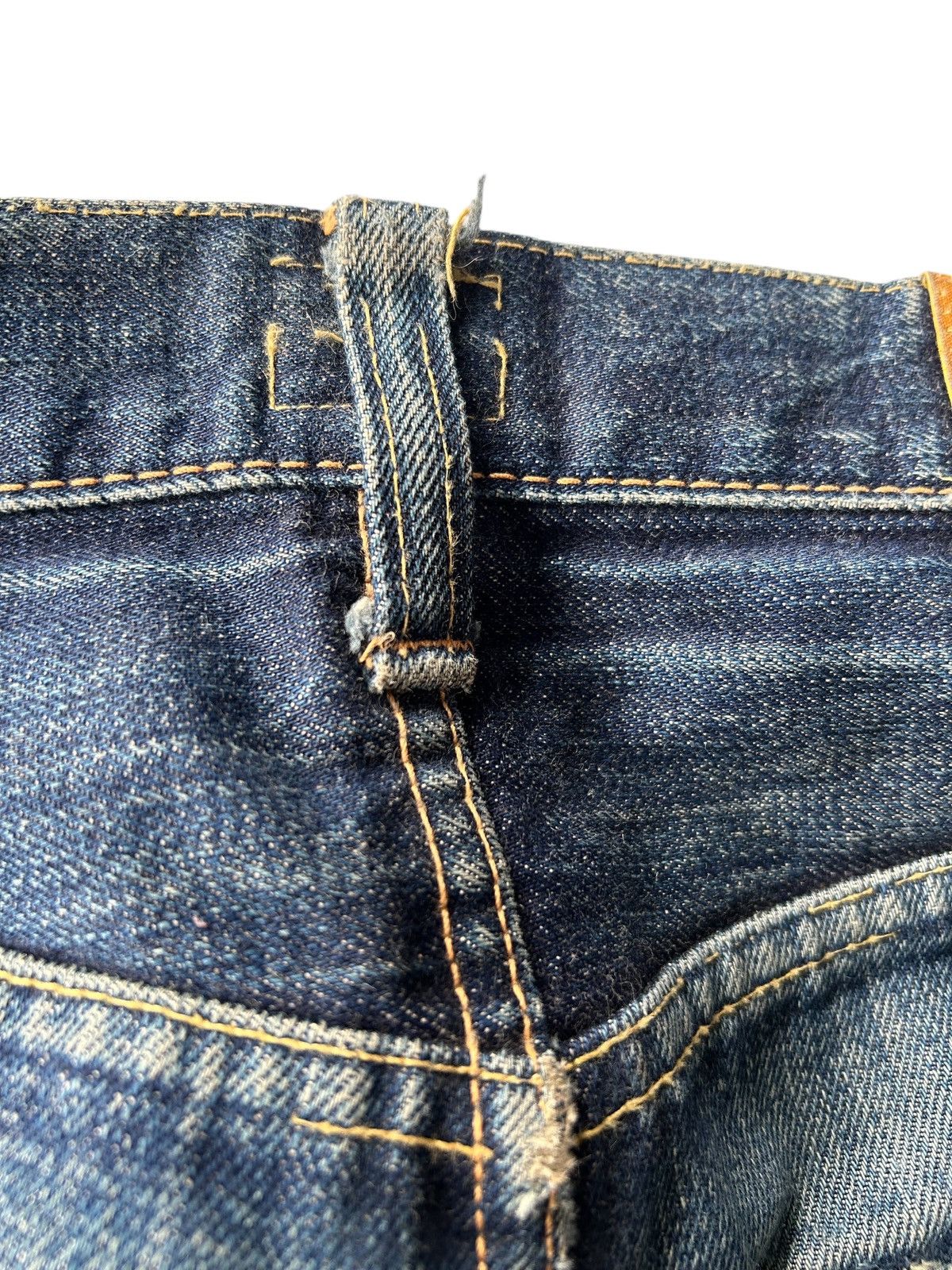 Kapital Vintage Japanese Brand CINAME Selvedge Distressed Denim Jean Size US 32 / EU 48 - 15 Thumbnail