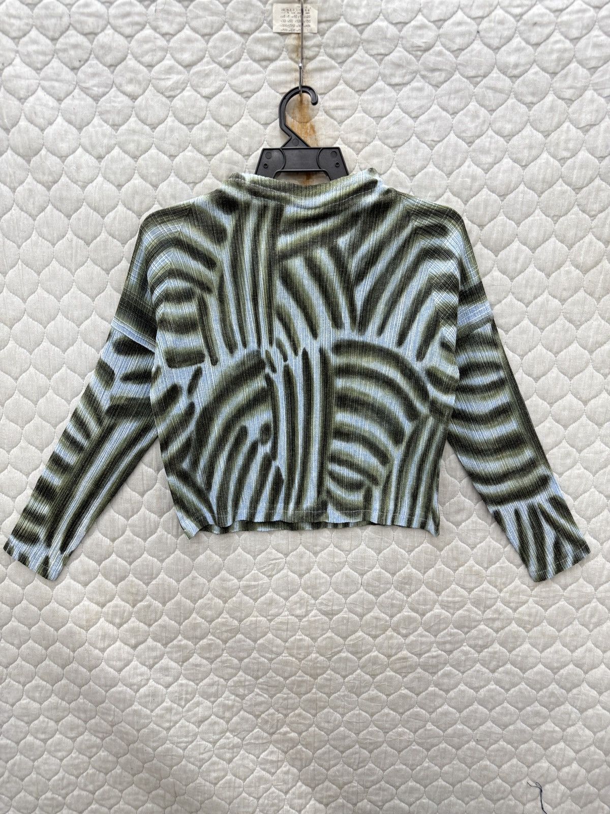 Issey Miyake 🔥🔥🔥ARCHIVE ISSEY MIYAKE TOP LONGSLEEVE MULTICOLOUR Size M / US 6-8 / IT 42-44 - 7 Thumbnail