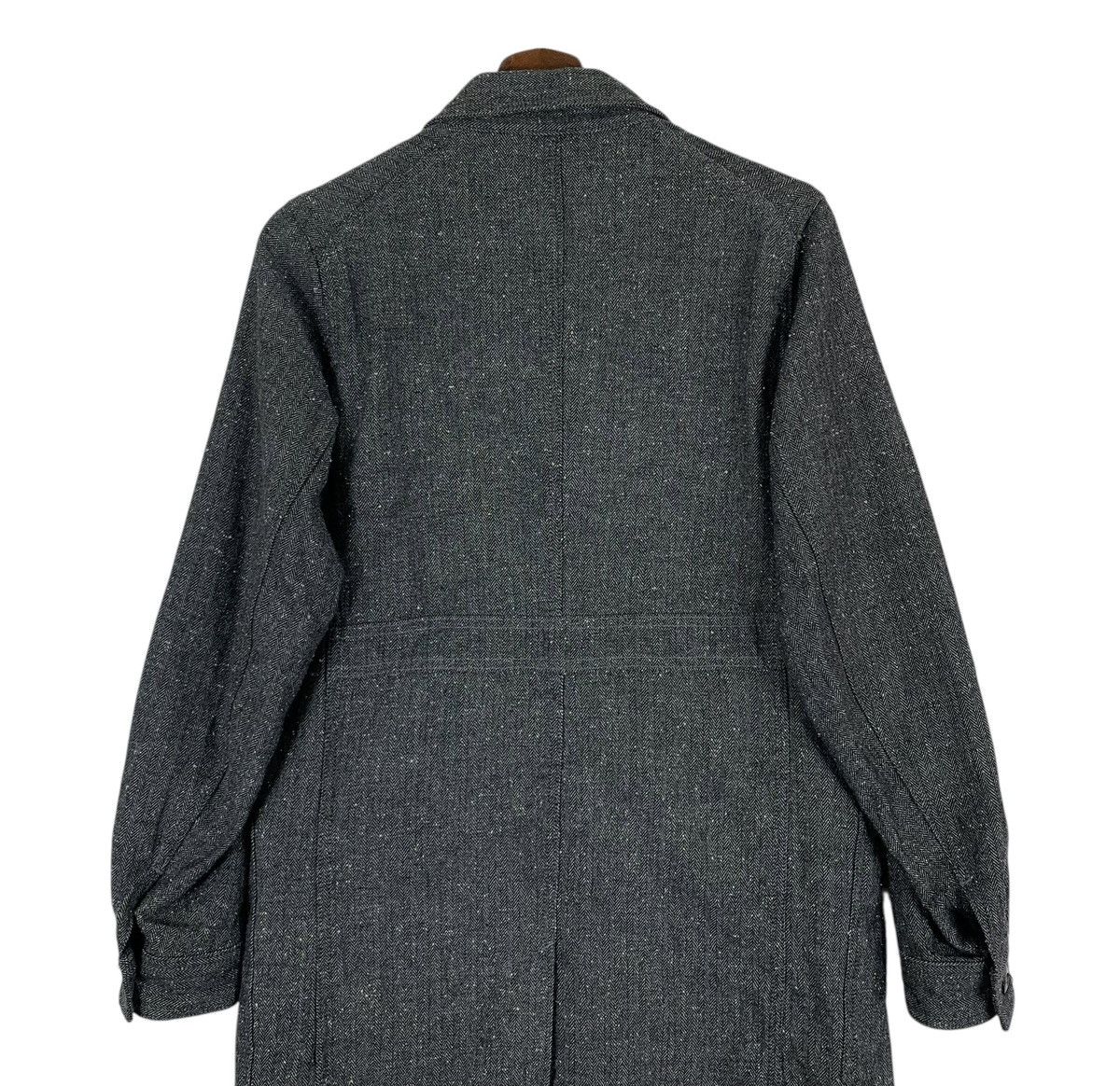 Japanese Brand Vintage Gung Ho Tweed Coat Women Button Jacket Size S / US 4 / IT 40 - 8 Thumbnail
