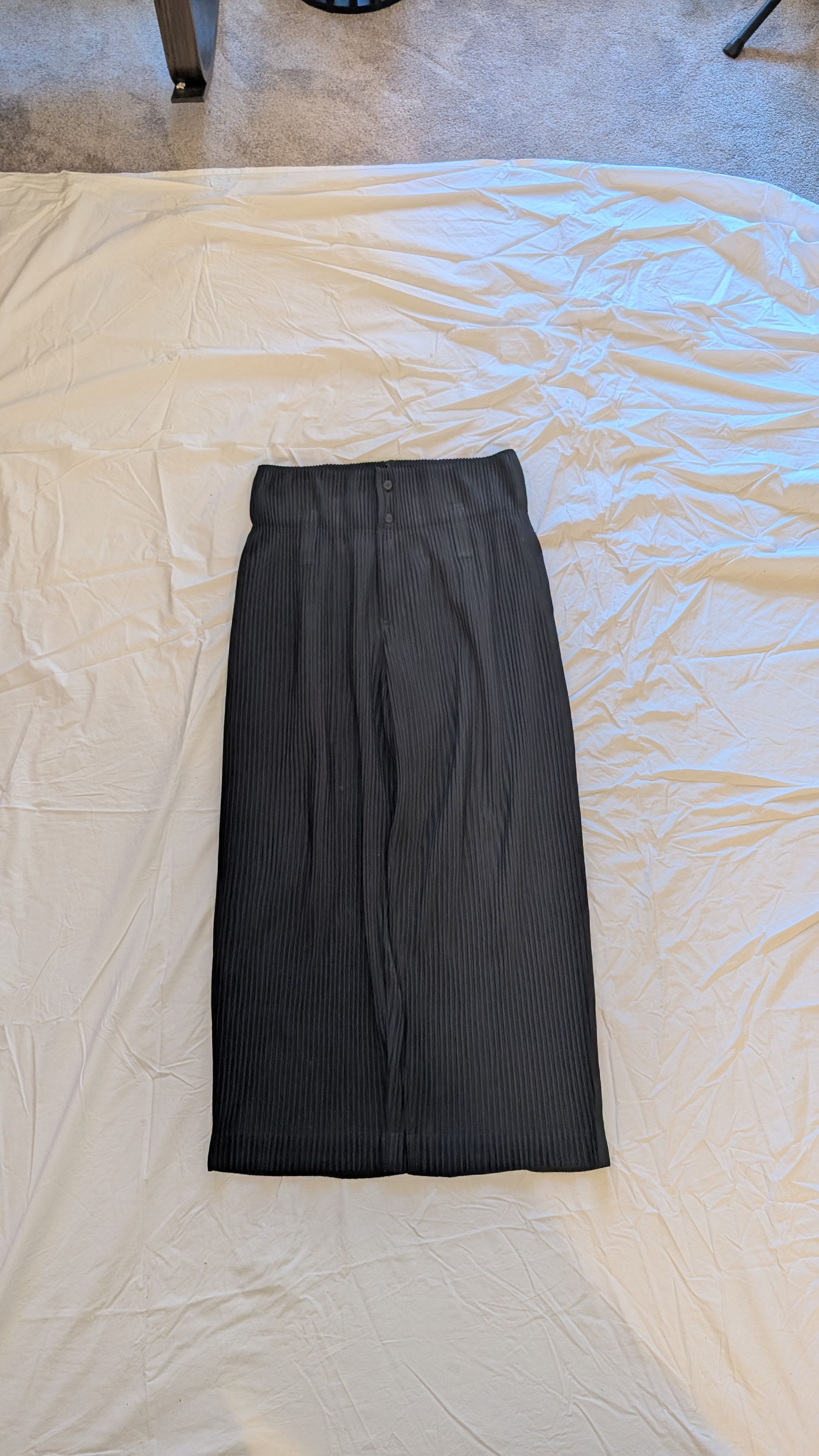 Homme Plisse Issey Miyake Issey Miyake Pleated Dress Pants Size US 34 / EU 50 - 1 Thumbnail