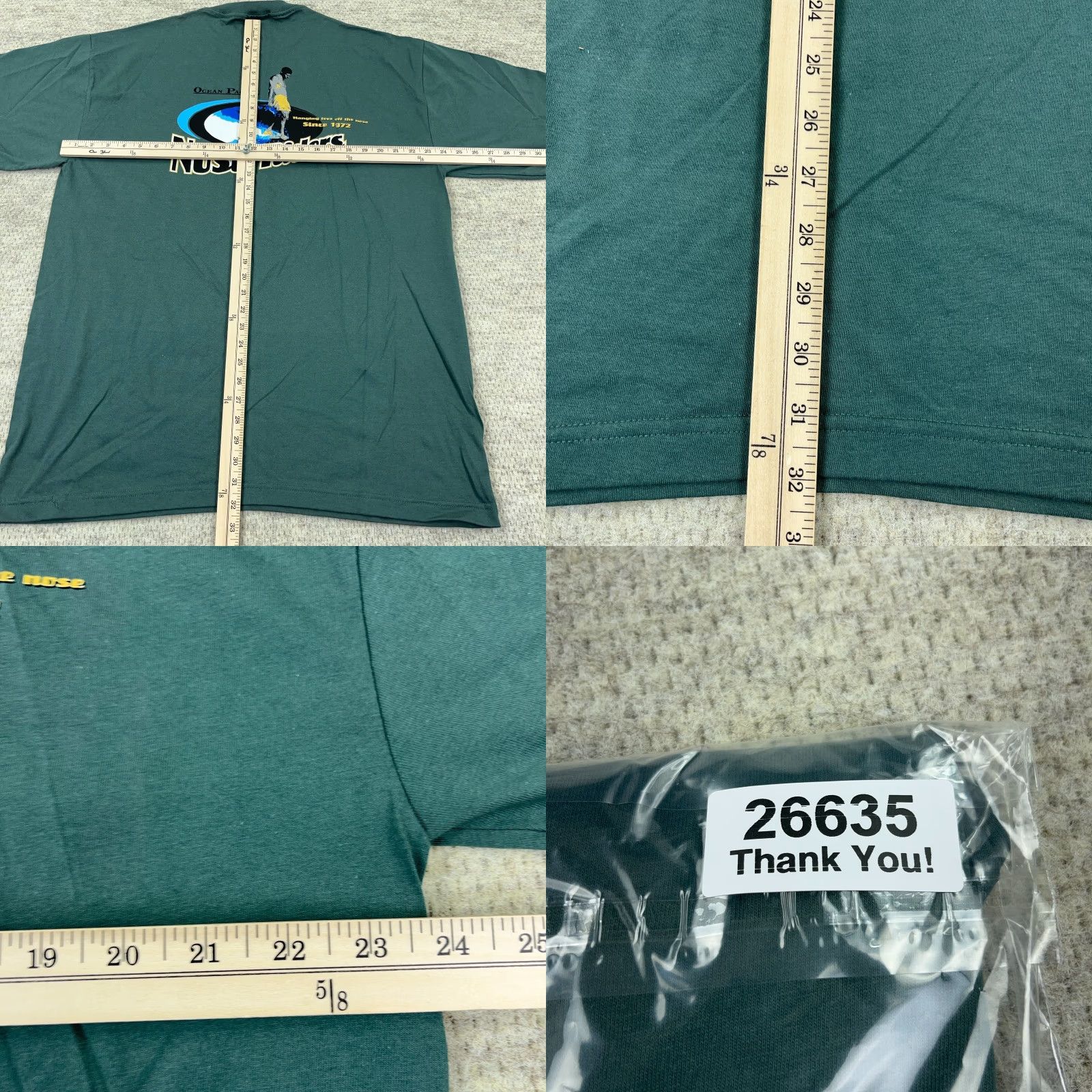 Ocean Pacific VINTAGE Ocean Pacific Shirt Men XL Green Surf 90s USA Nose Riders Rare Surfing Ocean Pacific Shirt Mens XL Green 90s Size US XL / EU 56 / 4 - 9 Thumbnail