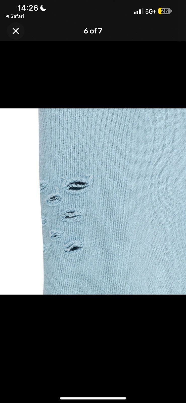 murd333r.fm Murd333r.FM Sweatpants Baby Blue Size M Size US 32 / EU 48 - 6 Thumbnail