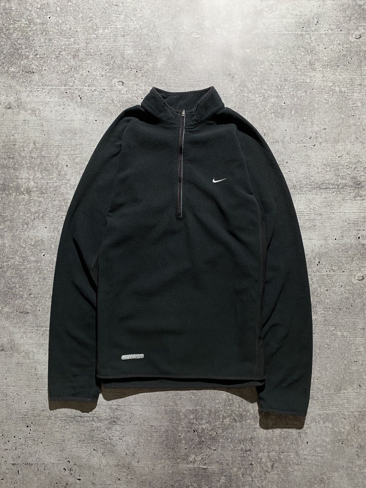 Nike × Vintage Nike vintage black fleece Size US L / EU 52-54 / 3 - 1 Thumbnail