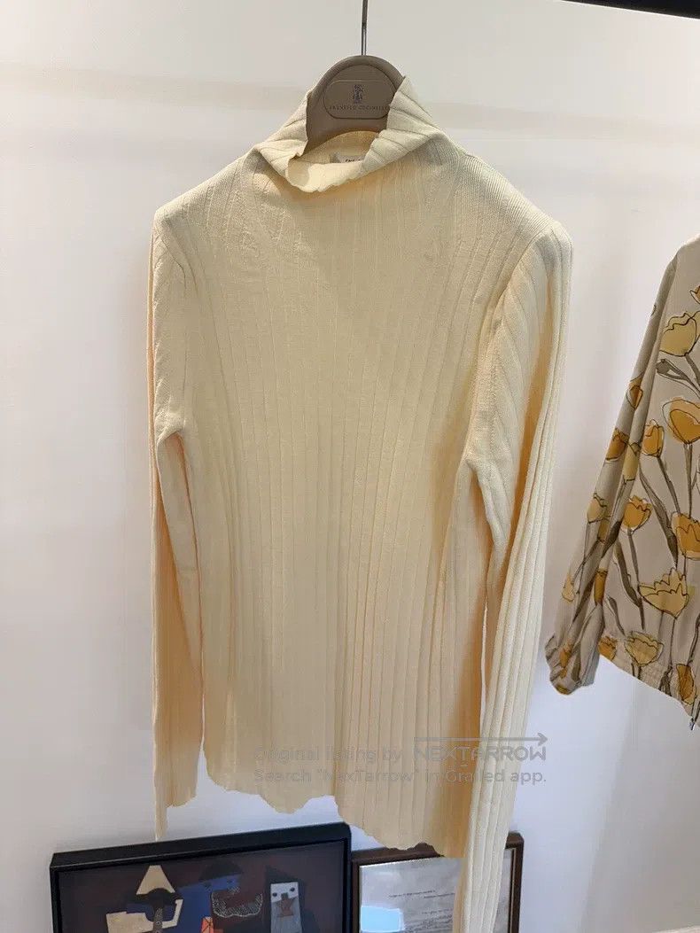 The Row The Row Little Turtleneck Sweater Size M / US 6-8 / IT 42-44 - 3 Thumbnail
