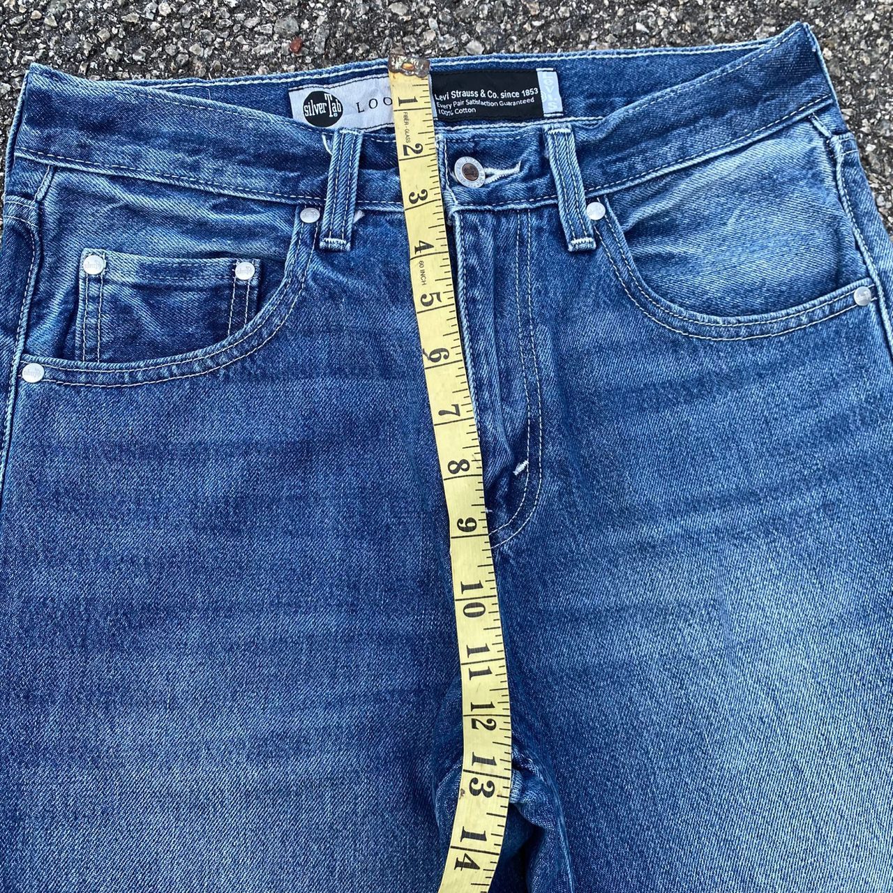 Kapital Vintage 90s Levis Silvertab Loose Denim Jeans Size US 30 / EU 46 - 7 Thumbnail