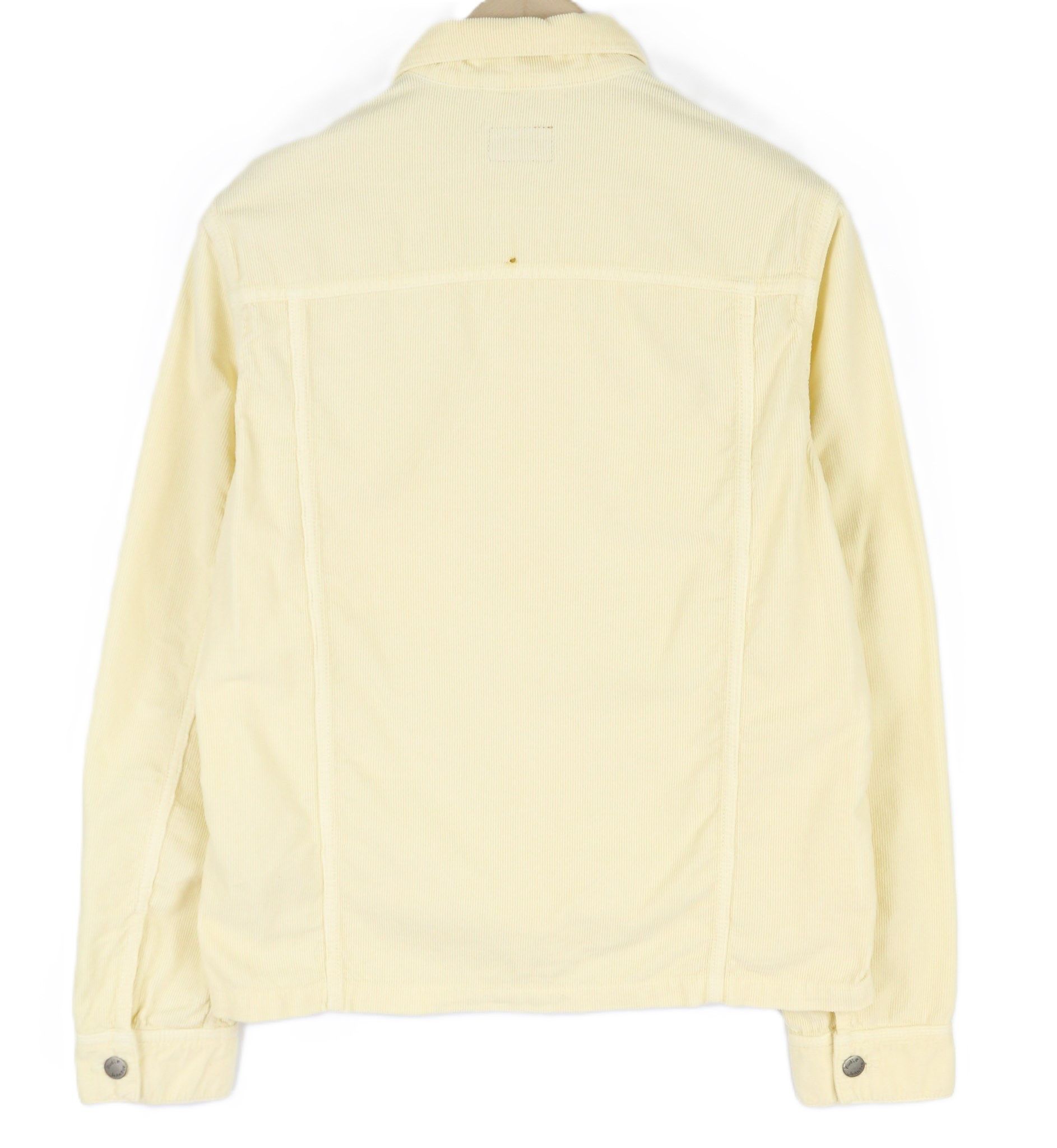 Nudie Jeans RONNY S Dusty White Cotton Corduroy Logo Jacket 81020 Size US S / EU 44-46 / 1 - 2 Thumbnail