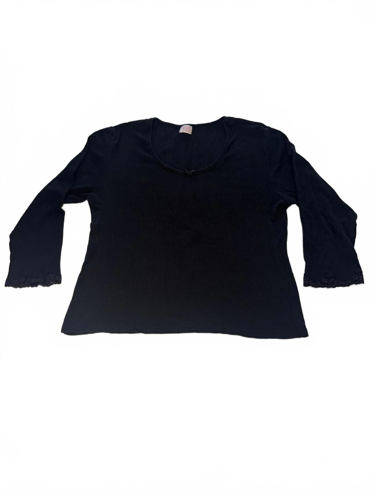 Other Cruz Women's Black Long Sleeve Top Size M / US 6-8 / IT 42-44 - 1 Thumbnail