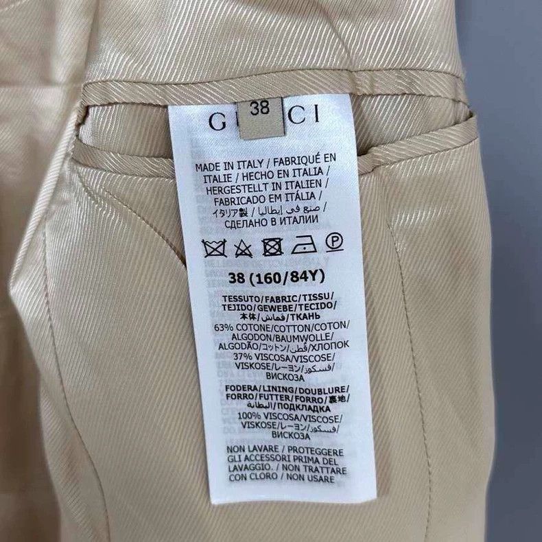 Gucci Gucci Knitted gold buckle suit version jacket 2504-Nextarro Size XS / US 0-2 / IT 36-38 - 6 Thumbnail