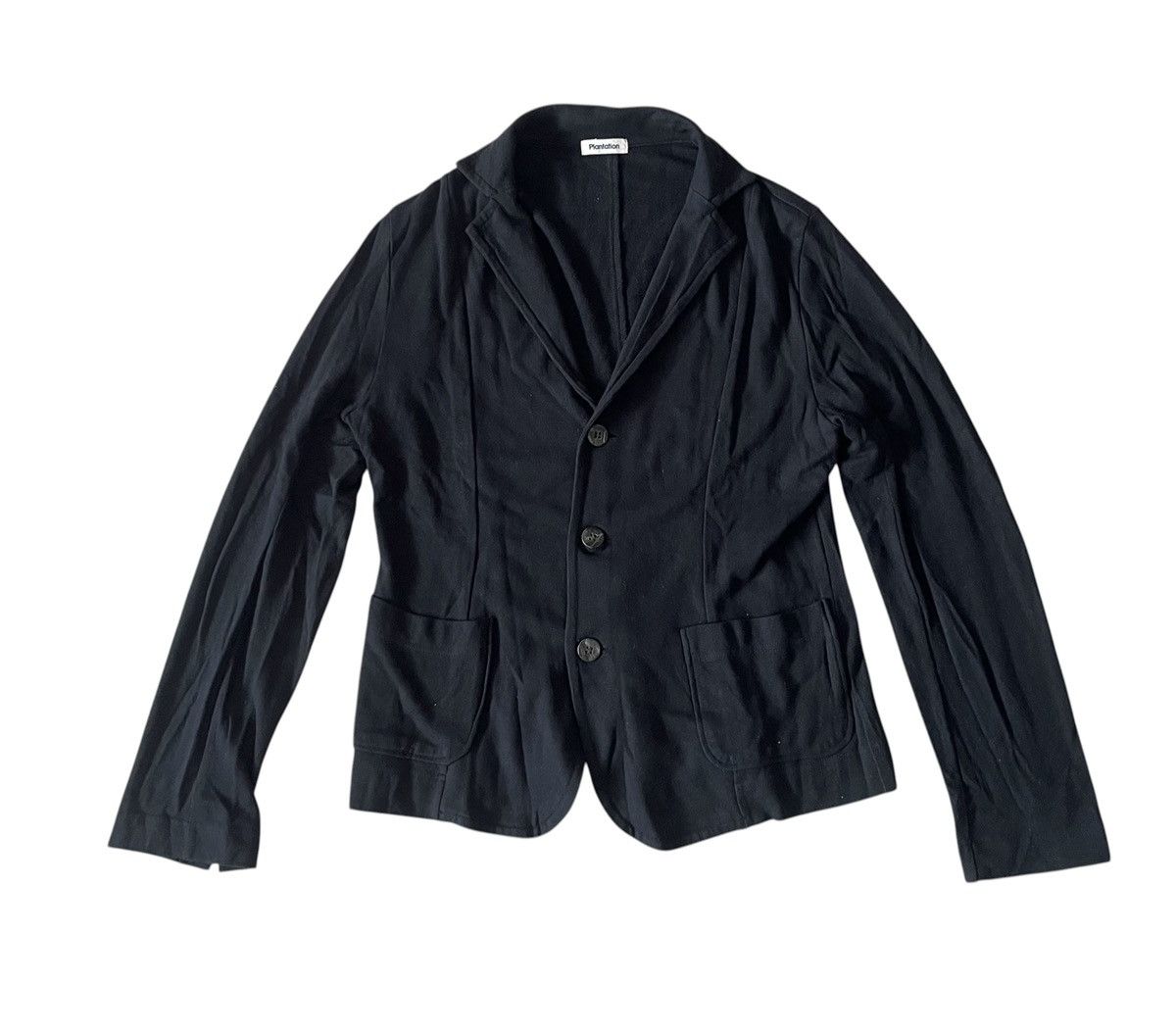 Issey Miyake Vintage Issey miyake plantation black cotton blazer Size US M / EU 48-50 / 2 - 1 Thumbnail