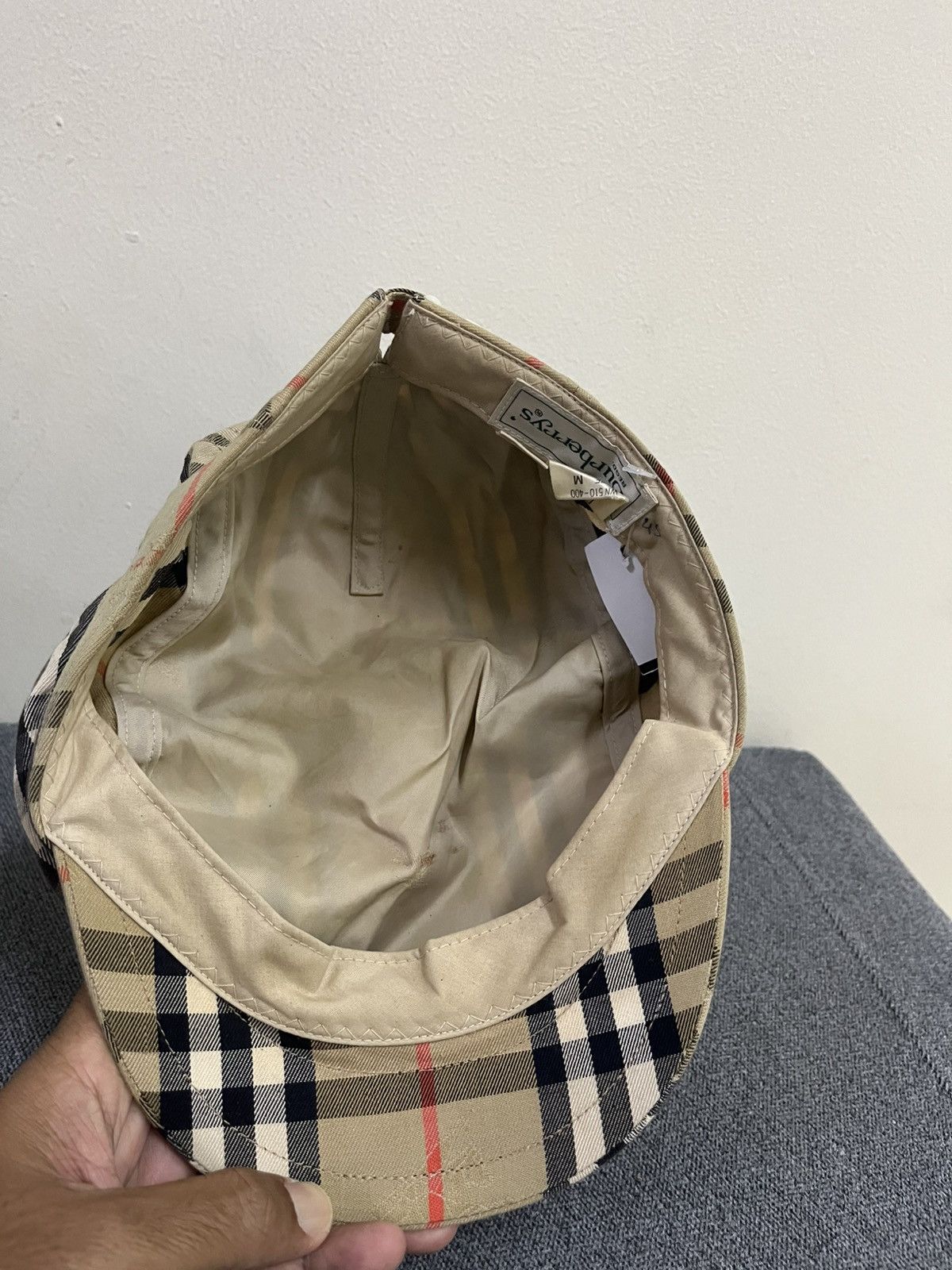 Burberry Vintage 80s burberry nova check hat Size ONE SIZE - 2 Thumbnail