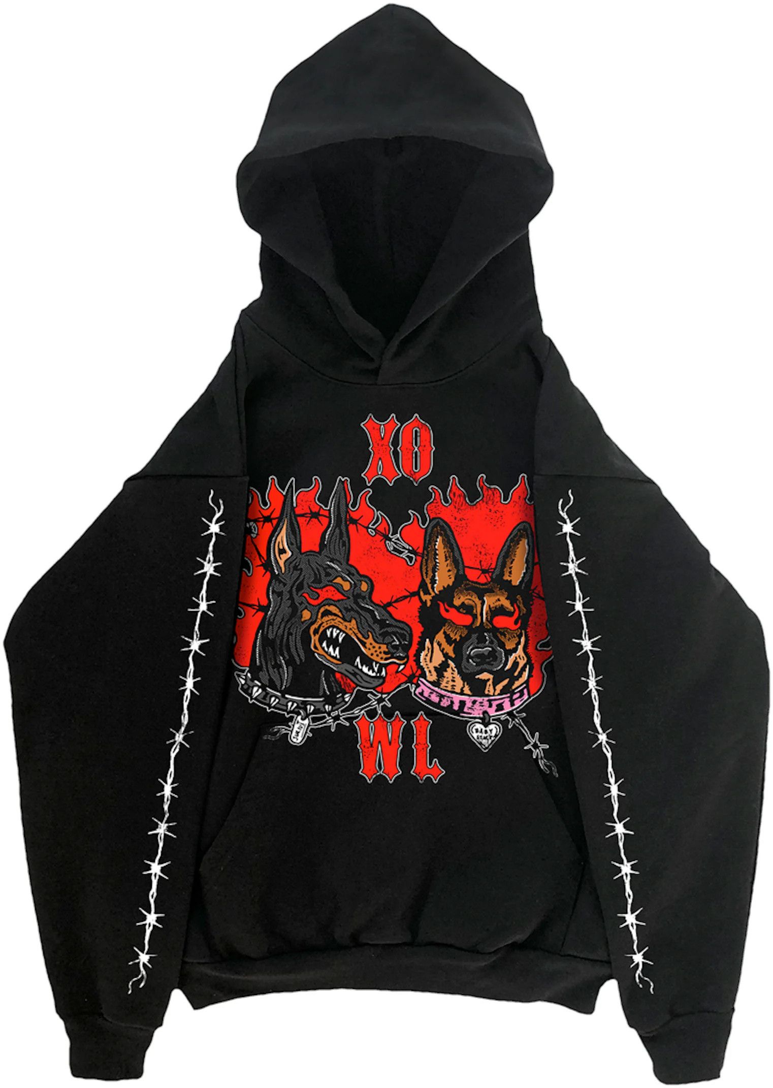 The Weeknd The Weeknd x Warren Lotas Best Friend Hoodie Black Size S/M Size US M / EU 48-50 / 2 - 1 Thumbnail
