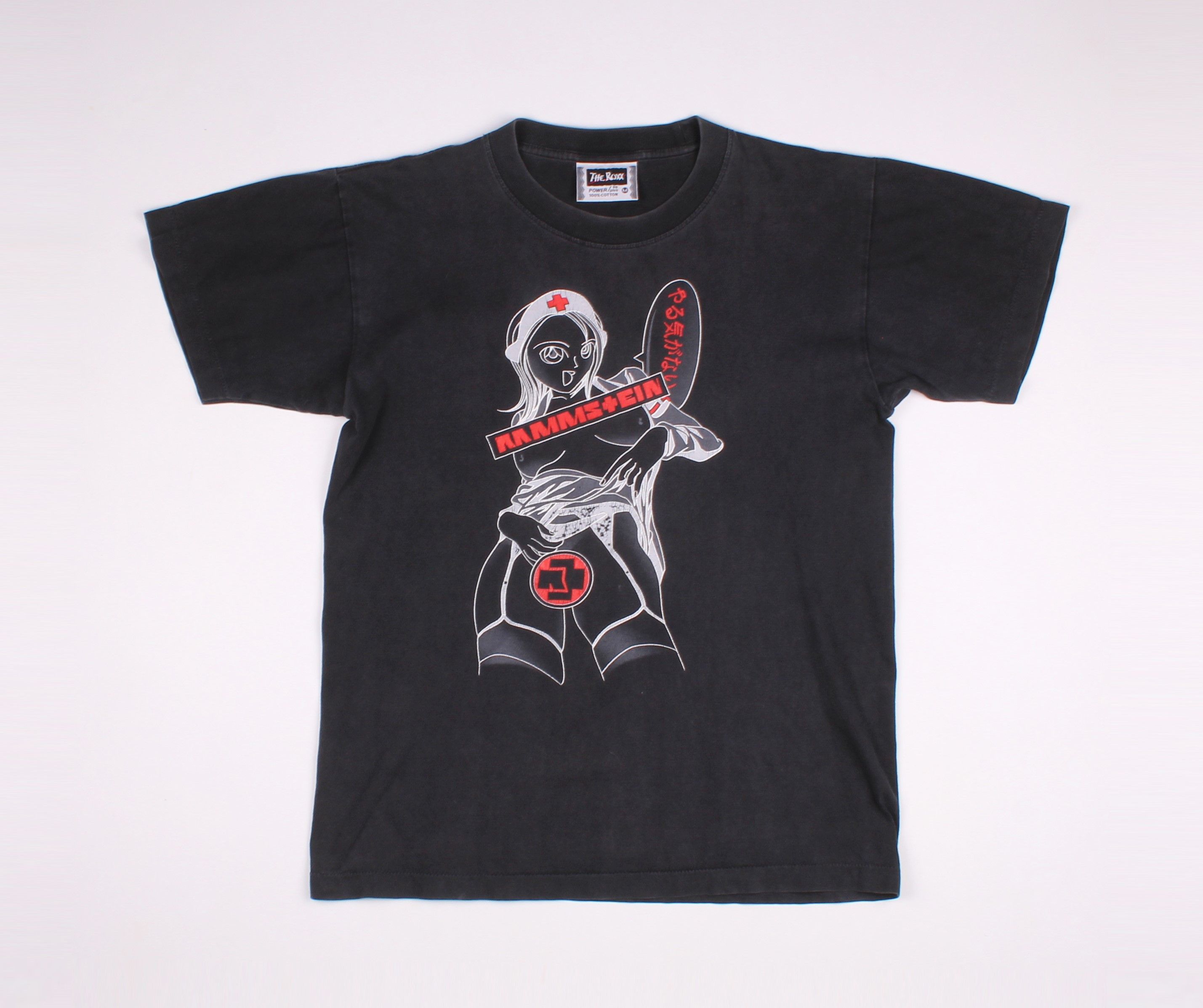 Band Tees Vintage Rammstein The Roxx Anime Nurse Single Stich Tee Size US M / EU 48-50 / 2 - 1 Thumbnail