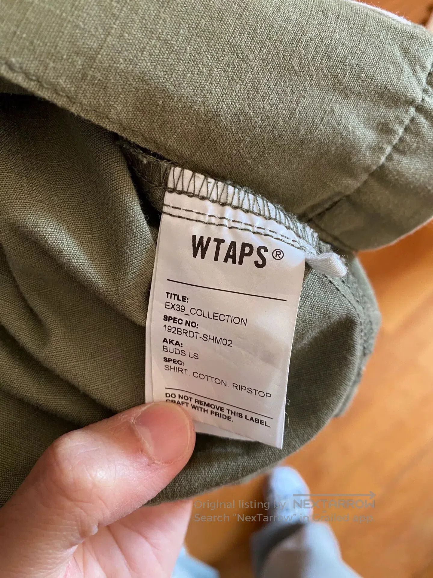Wtaps WTAPS 19AW BUDS RIPSTOP Military Jacket. Size US L / EU 52-54 / 3 - 8 Thumbnail