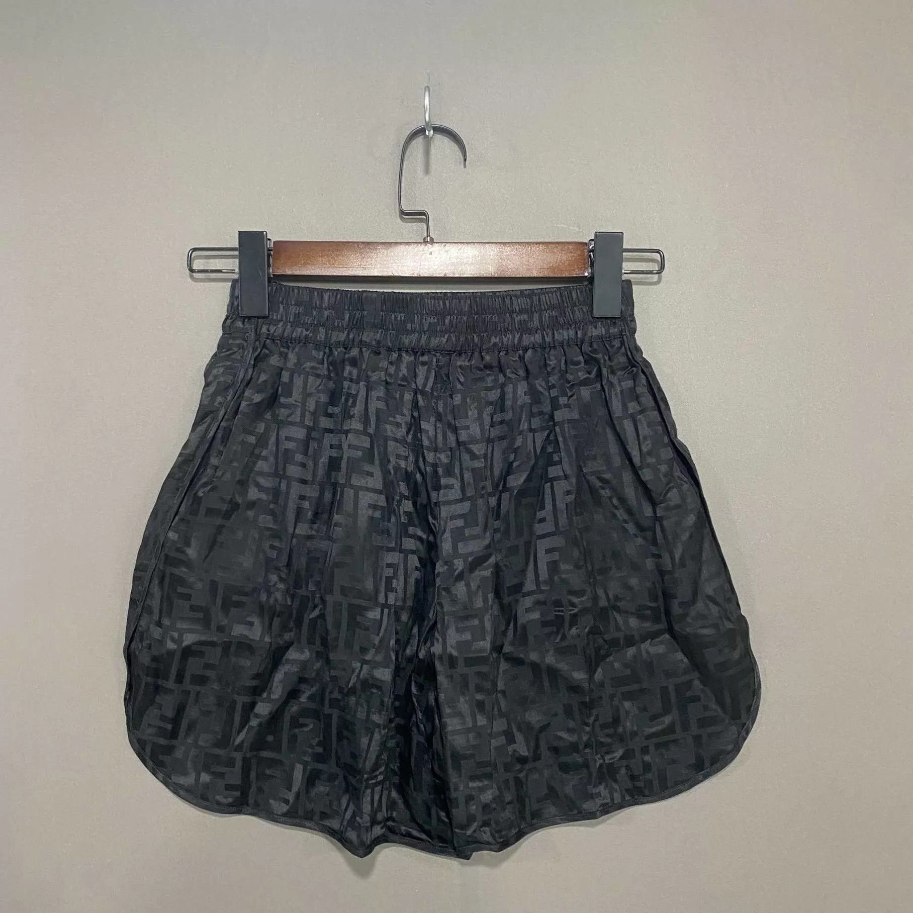 Fendi FENDI Double F All-Over Print Shorts 98 New 36 Size 25" / US 0 / IT 36 - 3 Thumbnail