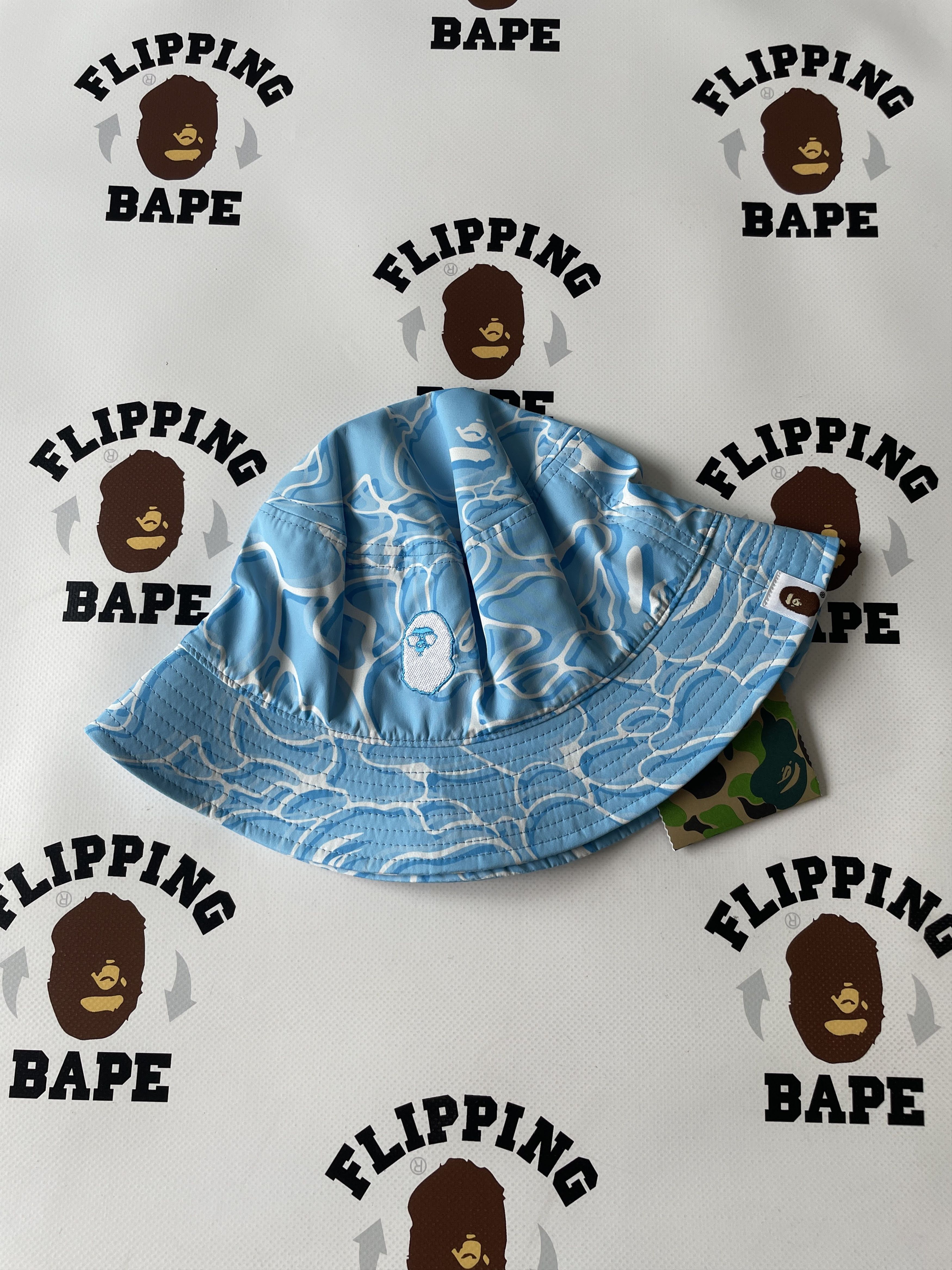 Bape ABC SEA SURFACE CAMO BUCKET HAT Size ONE SIZE - 5 Thumbnail