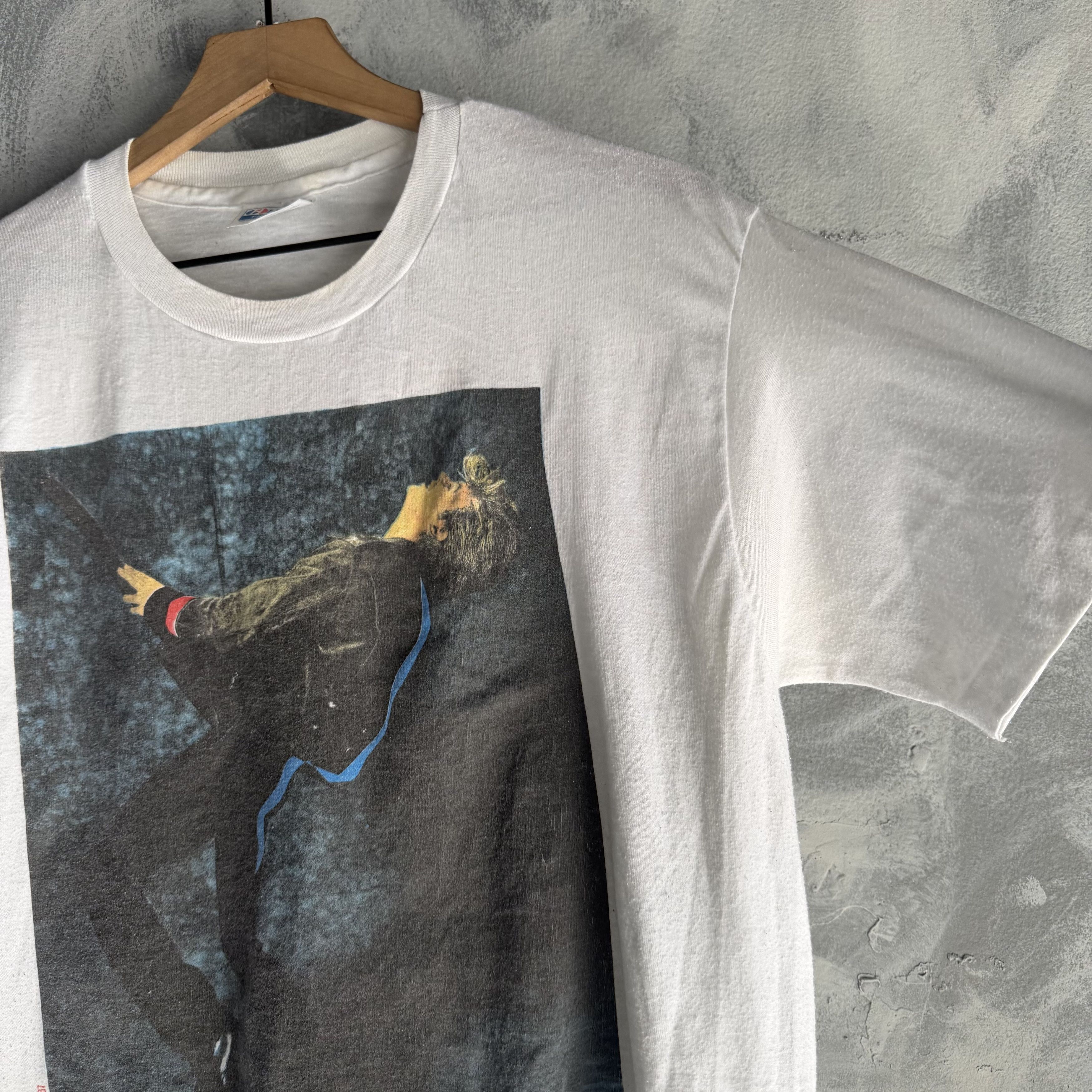 Other Vtg David Bowie Glass Spider Tour T Shirt Mens Single Stitch Size US XL / EU 56 / 4 - 4 Thumbnail