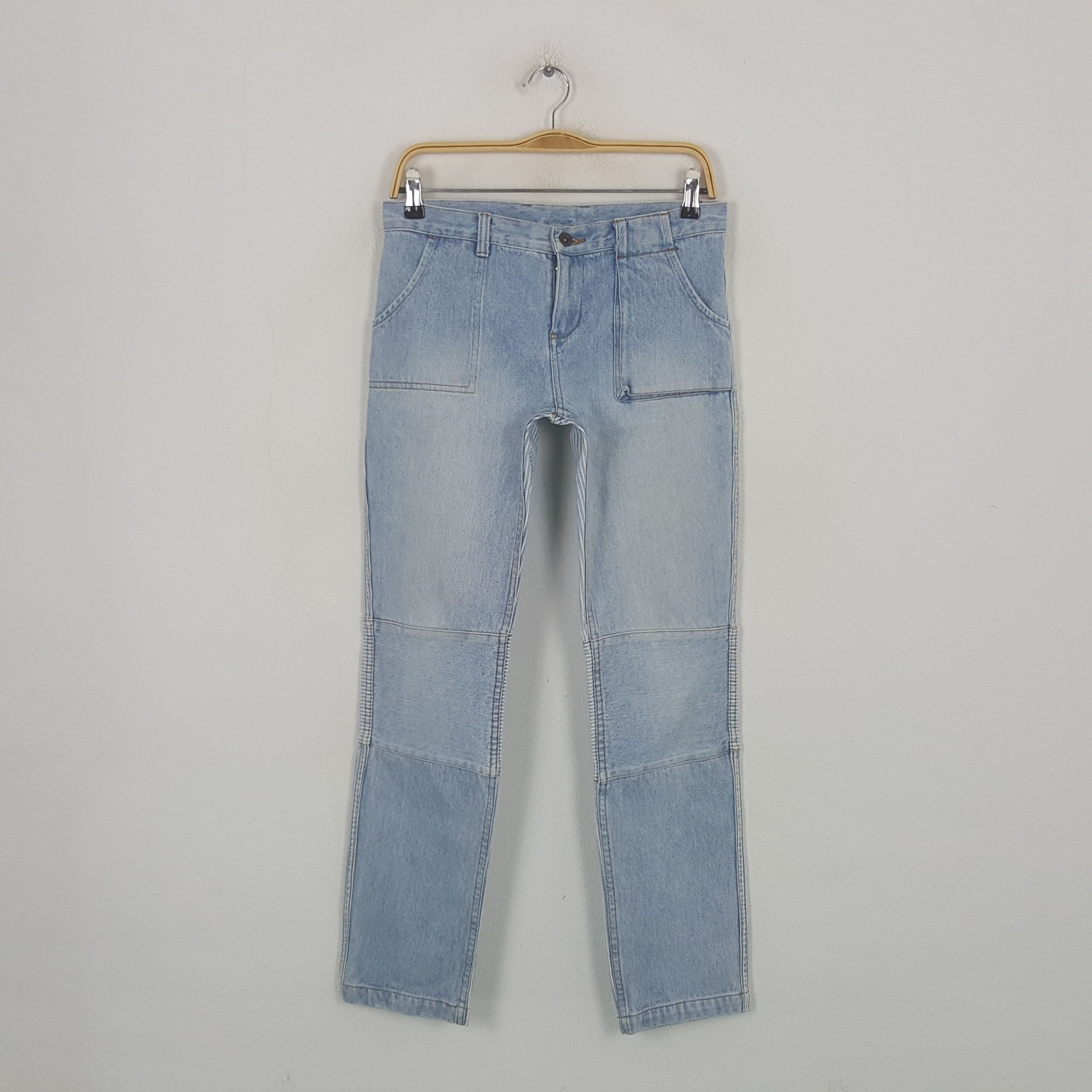 Japanese Brand Vintage Point Rare Style Japanese Denim Jeans RR30 Size 29" - 1 Thumbnail
