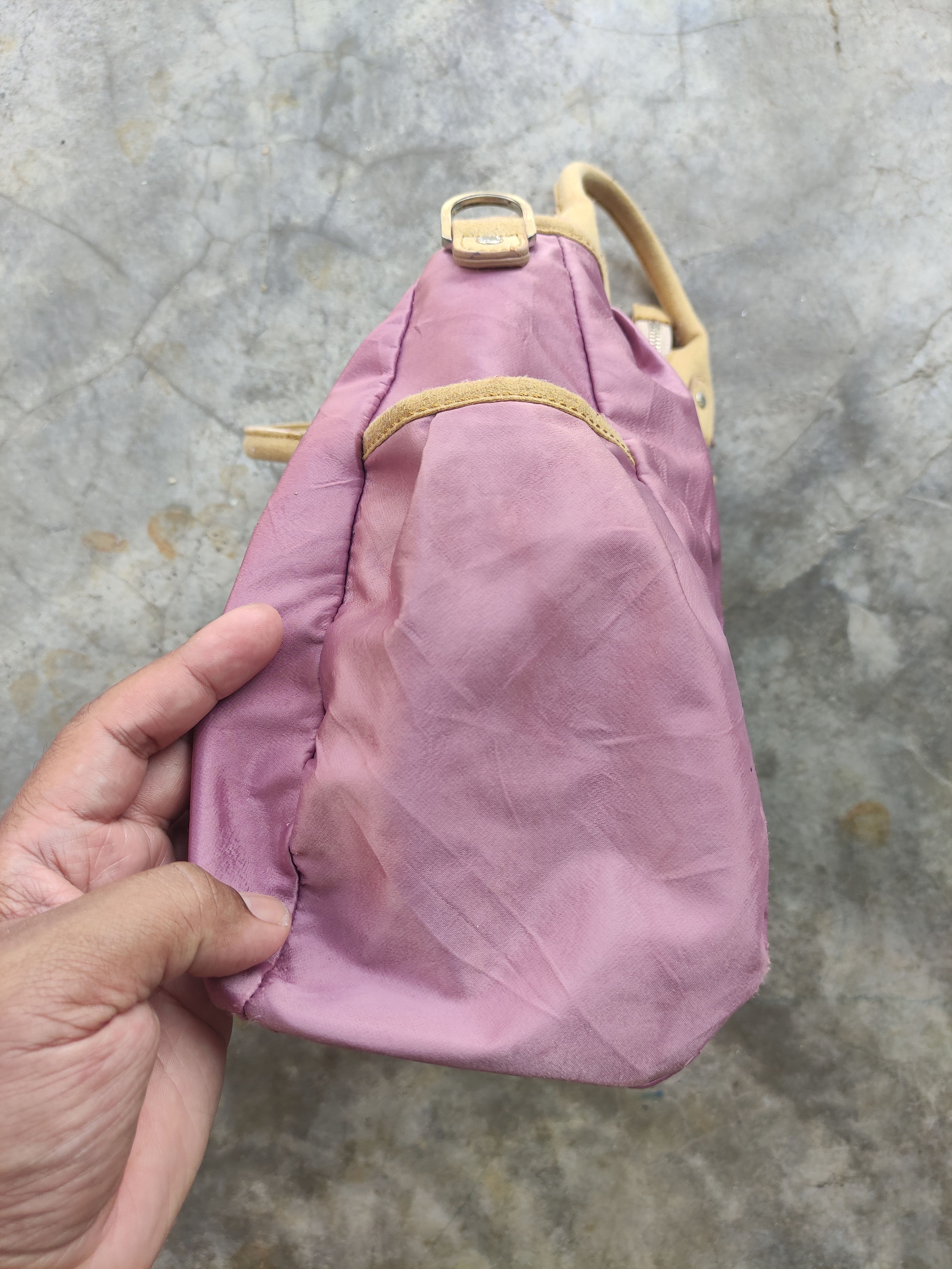 Yohji Yamamoto Y'SACCS BY YOHJI YAMAMOTO NYLON PURPLE HAND CARRY/TOTE BAG Size ONE SIZE - 5 Thumbnail