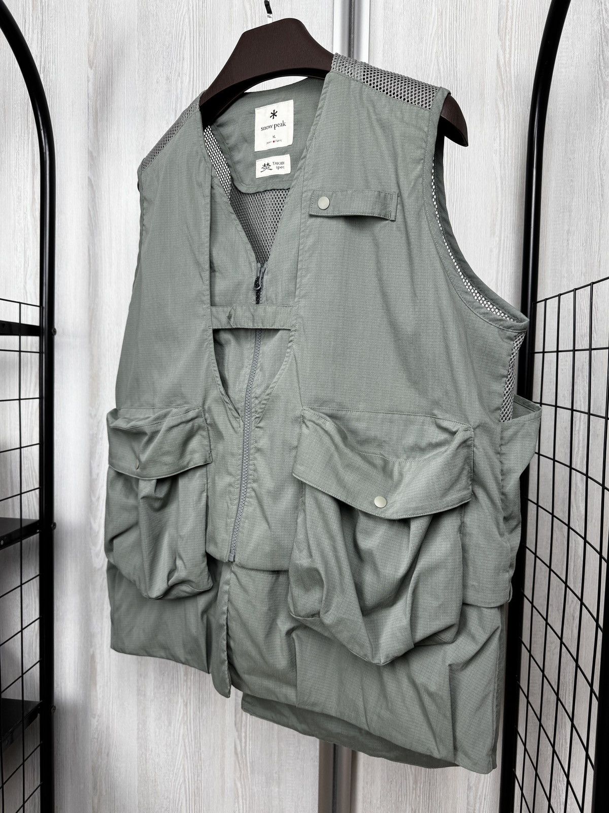 Snow Peak Snow Peak Green Fire-Resistant Vest Size US XL / EU 56 / 4 - 6 Thumbnail