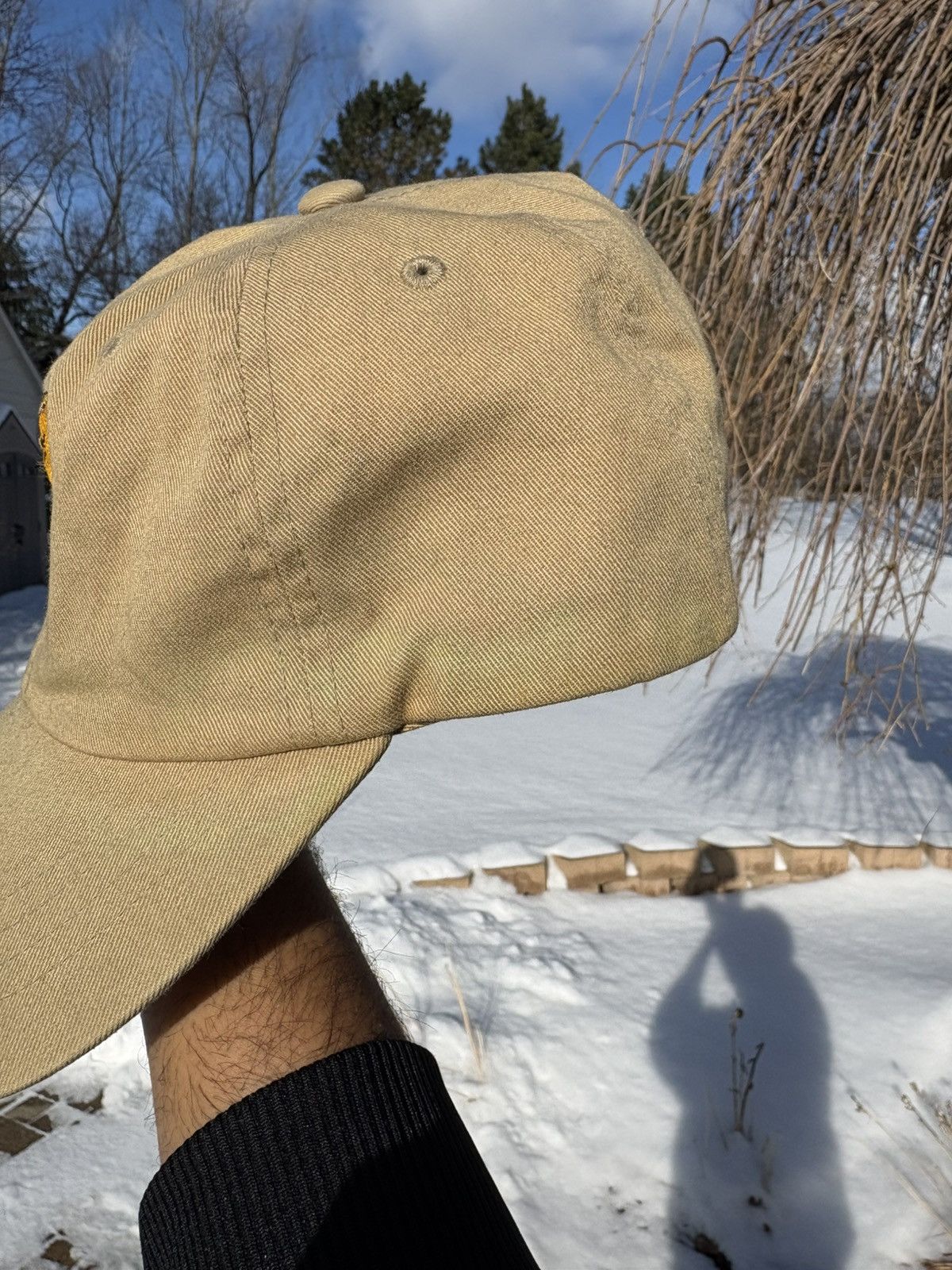 Other Vintage 90s Winnie the Pooh Embroidered Strapback OSFA Hat Size ONE SIZE - 4 Thumbnail